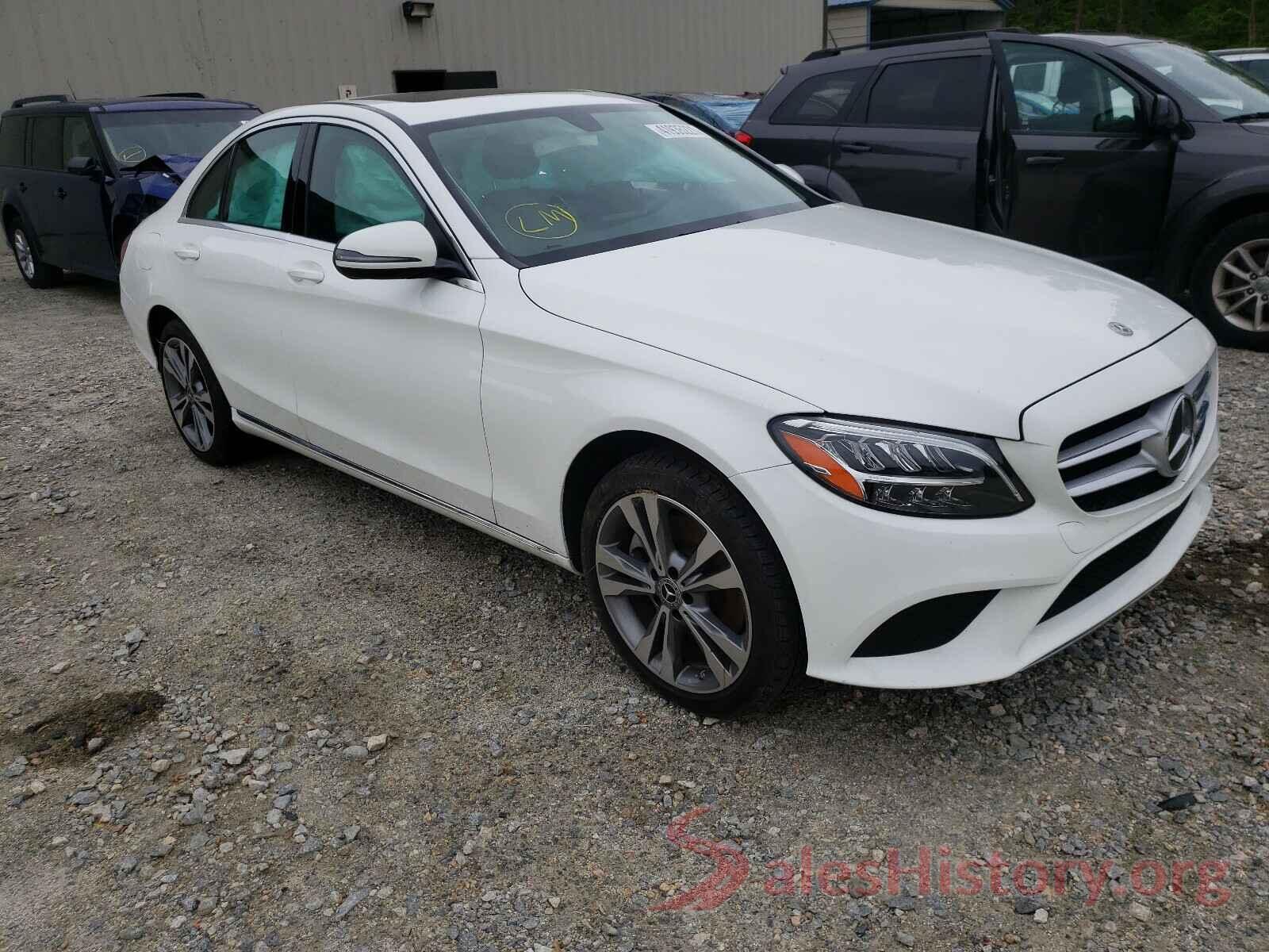 55SWF8EB0KU307379 2019 MERCEDES-BENZ C CLASS