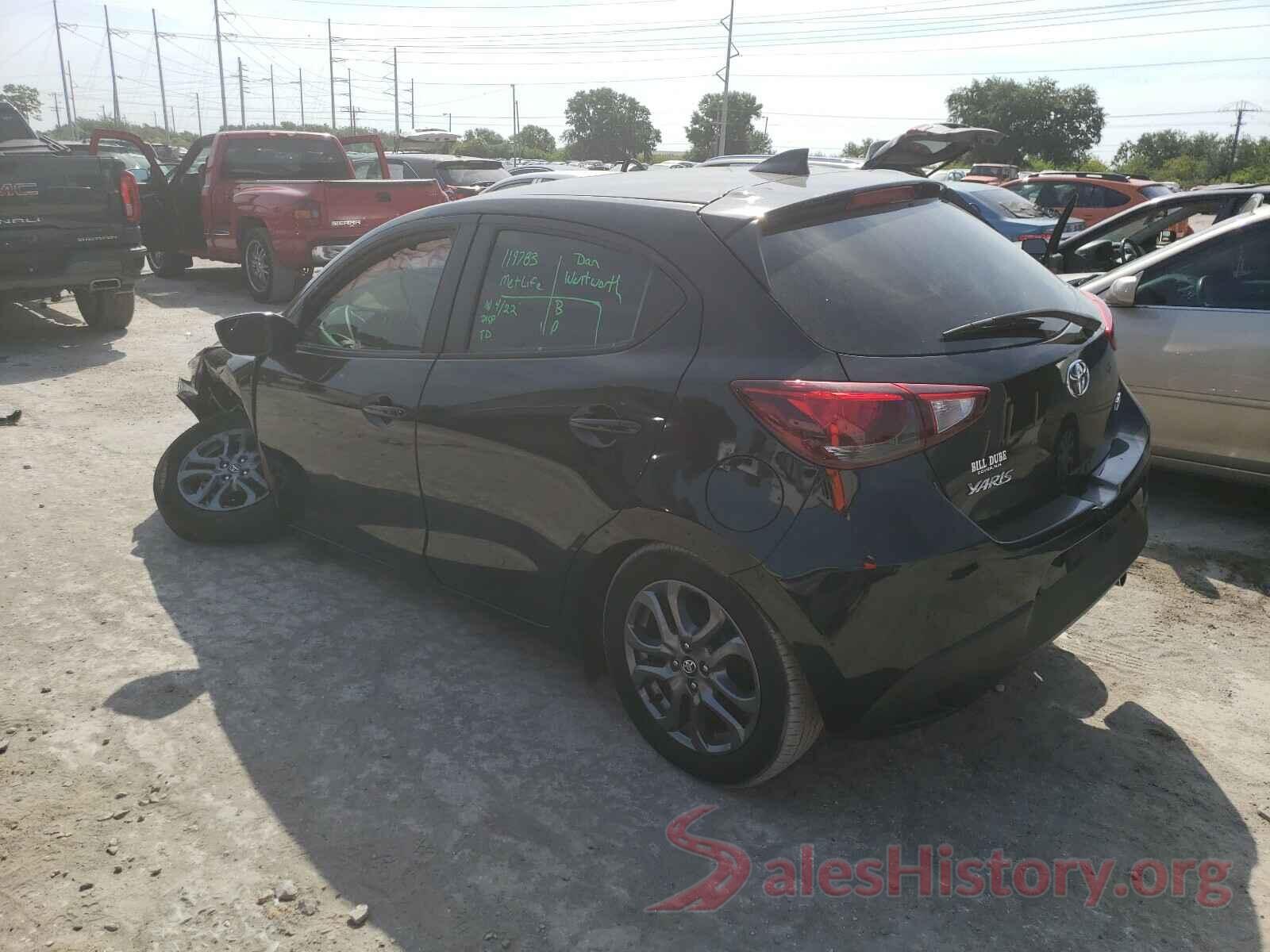 3MYDLBJV8LY705848 2020 TOYOTA YARIS