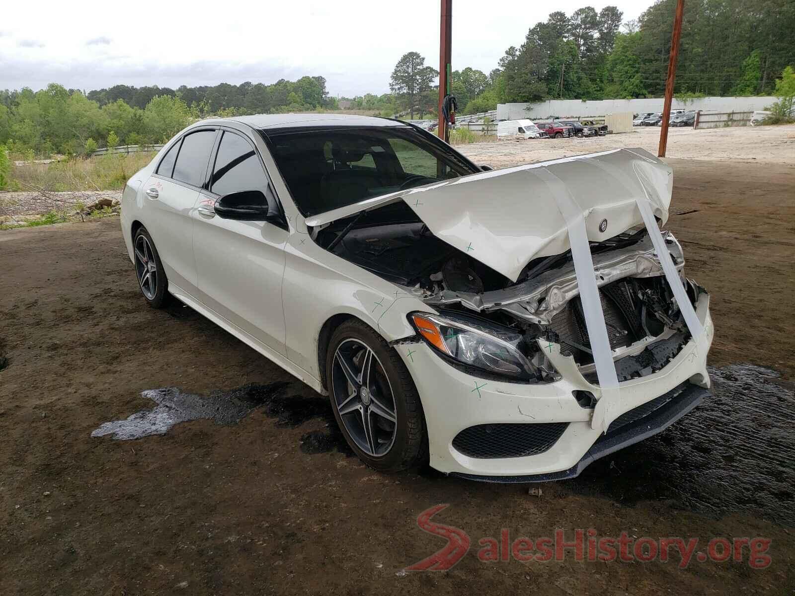 55SWF4JB5GU128471 2016 MERCEDES-BENZ C CLASS