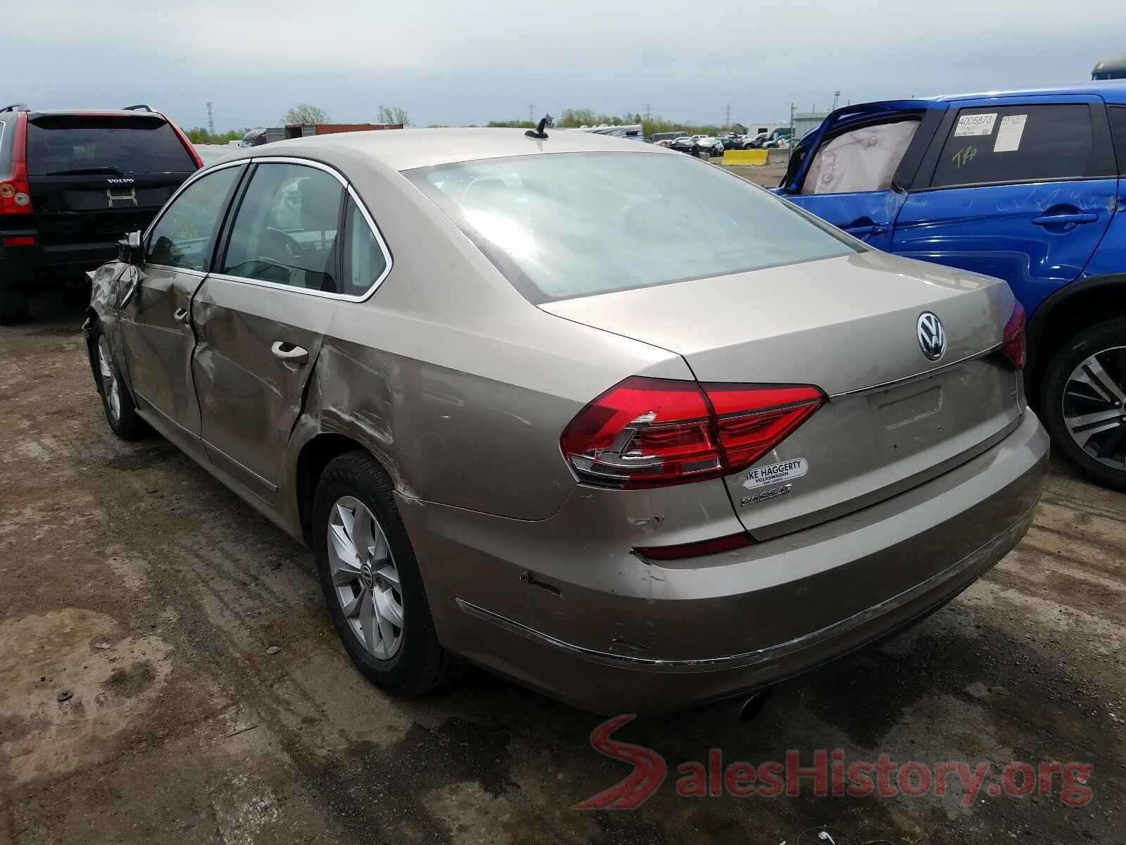 1VWAS7A3XGC041452 2016 VOLKSWAGEN PASSAT