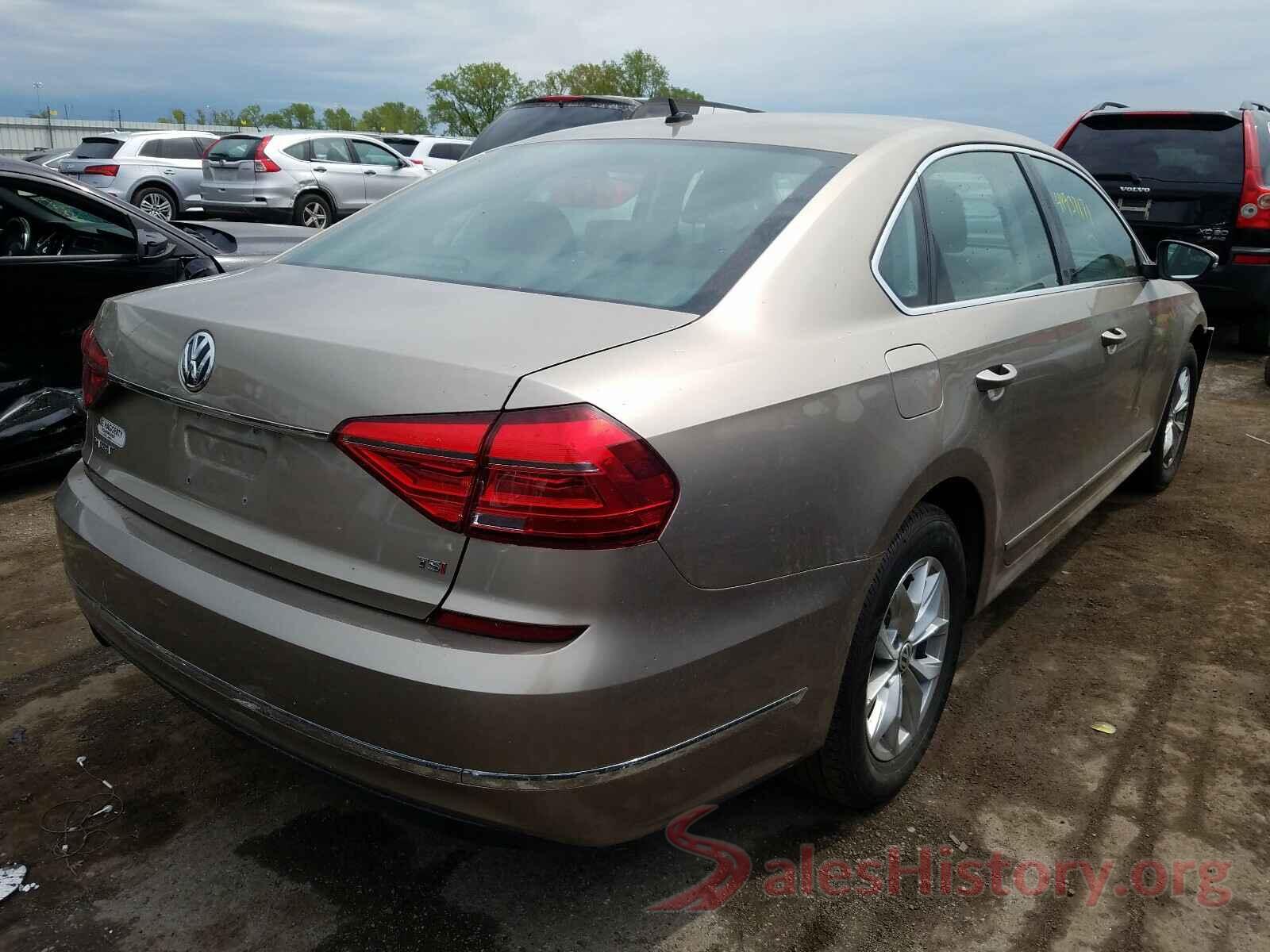 1VWAS7A3XGC041452 2016 VOLKSWAGEN PASSAT