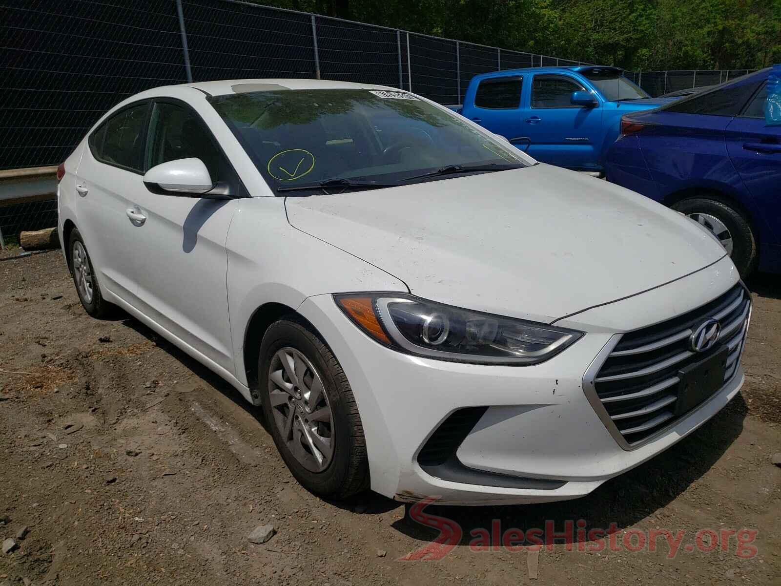 5NPD74LF8HH129512 2017 HYUNDAI ELANTRA