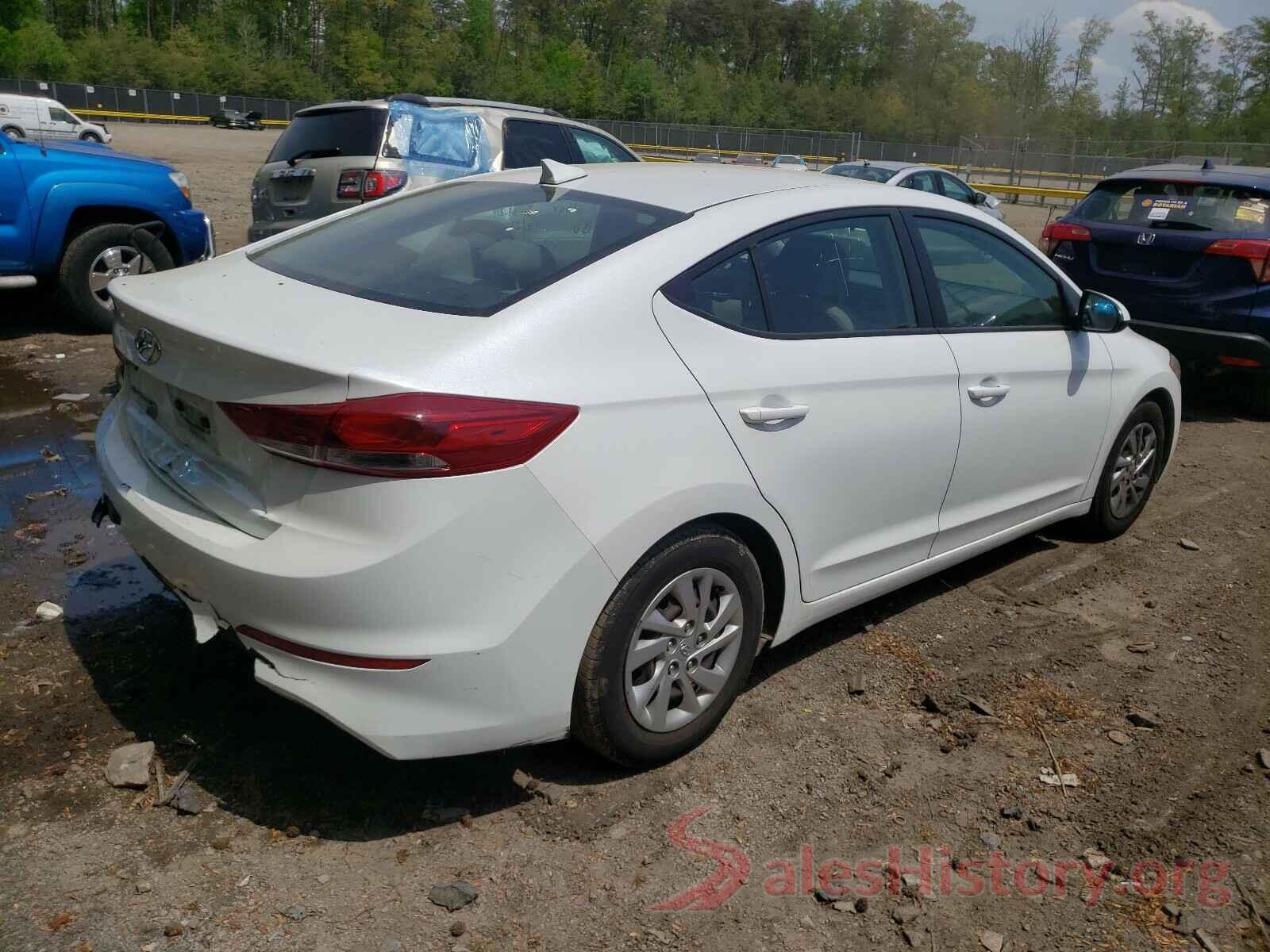 5NPD74LF8HH129512 2017 HYUNDAI ELANTRA