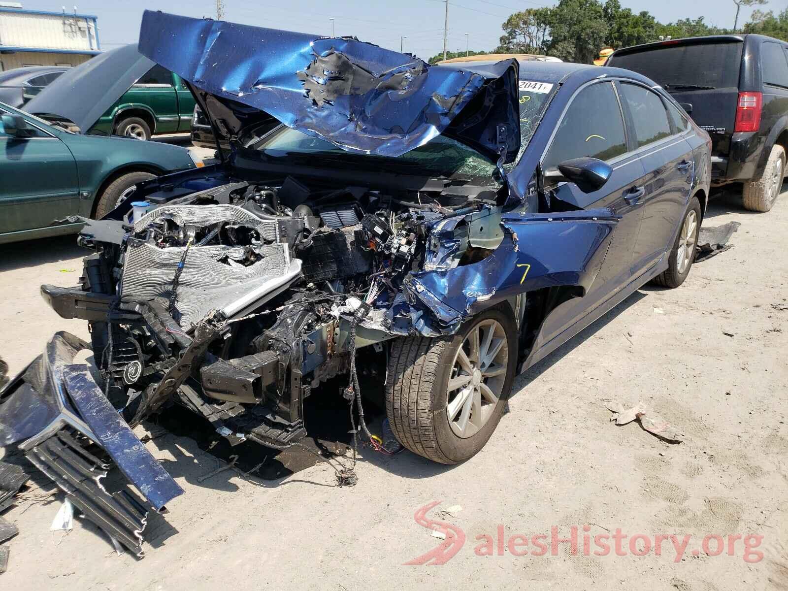 5NPE24AF7KH796925 2019 HYUNDAI SONATA