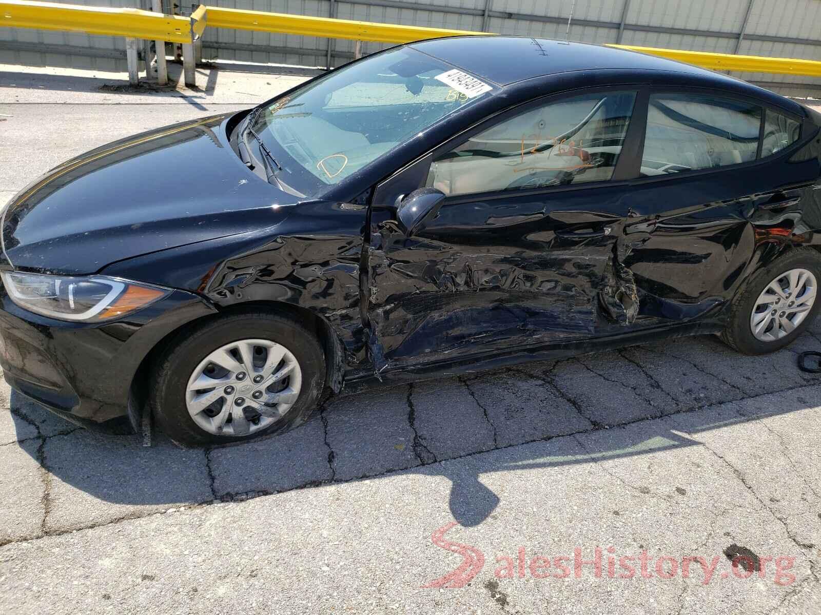 KMHD74LF7JU548281 2018 HYUNDAI ELANTRA