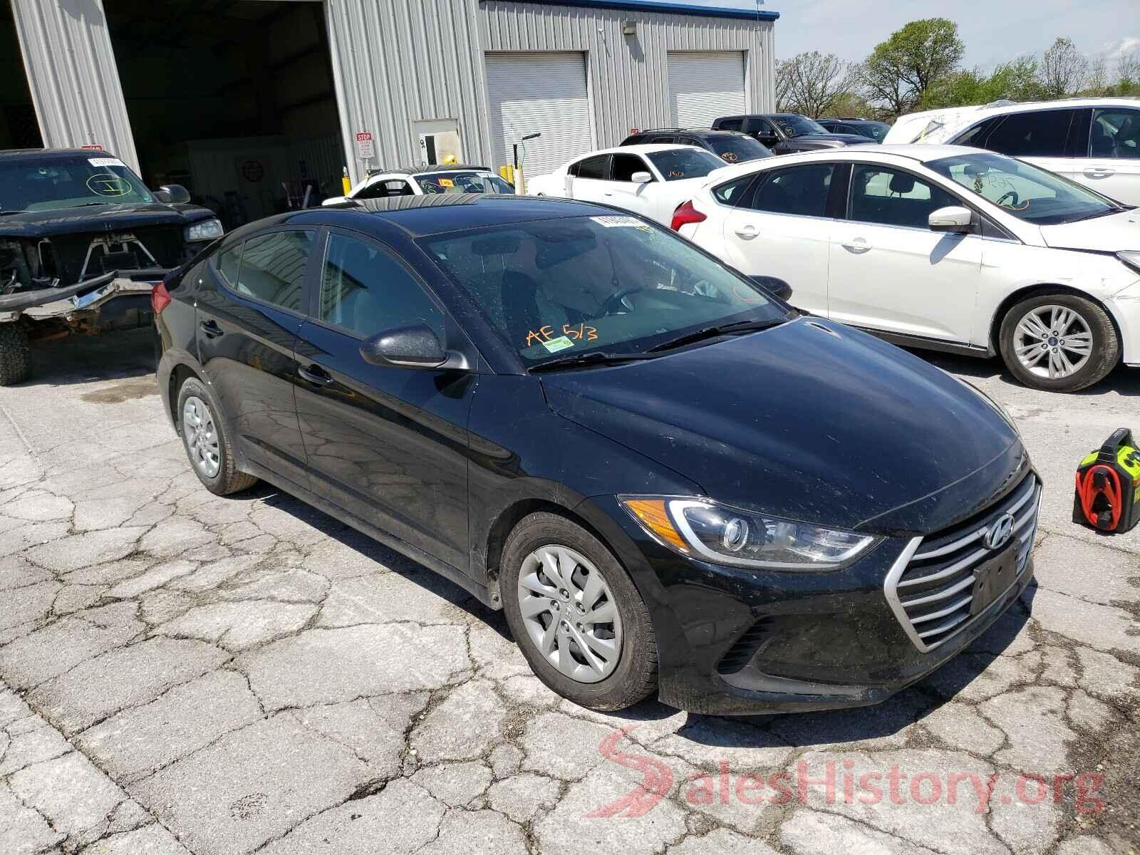 KMHD74LF7JU548281 2018 HYUNDAI ELANTRA