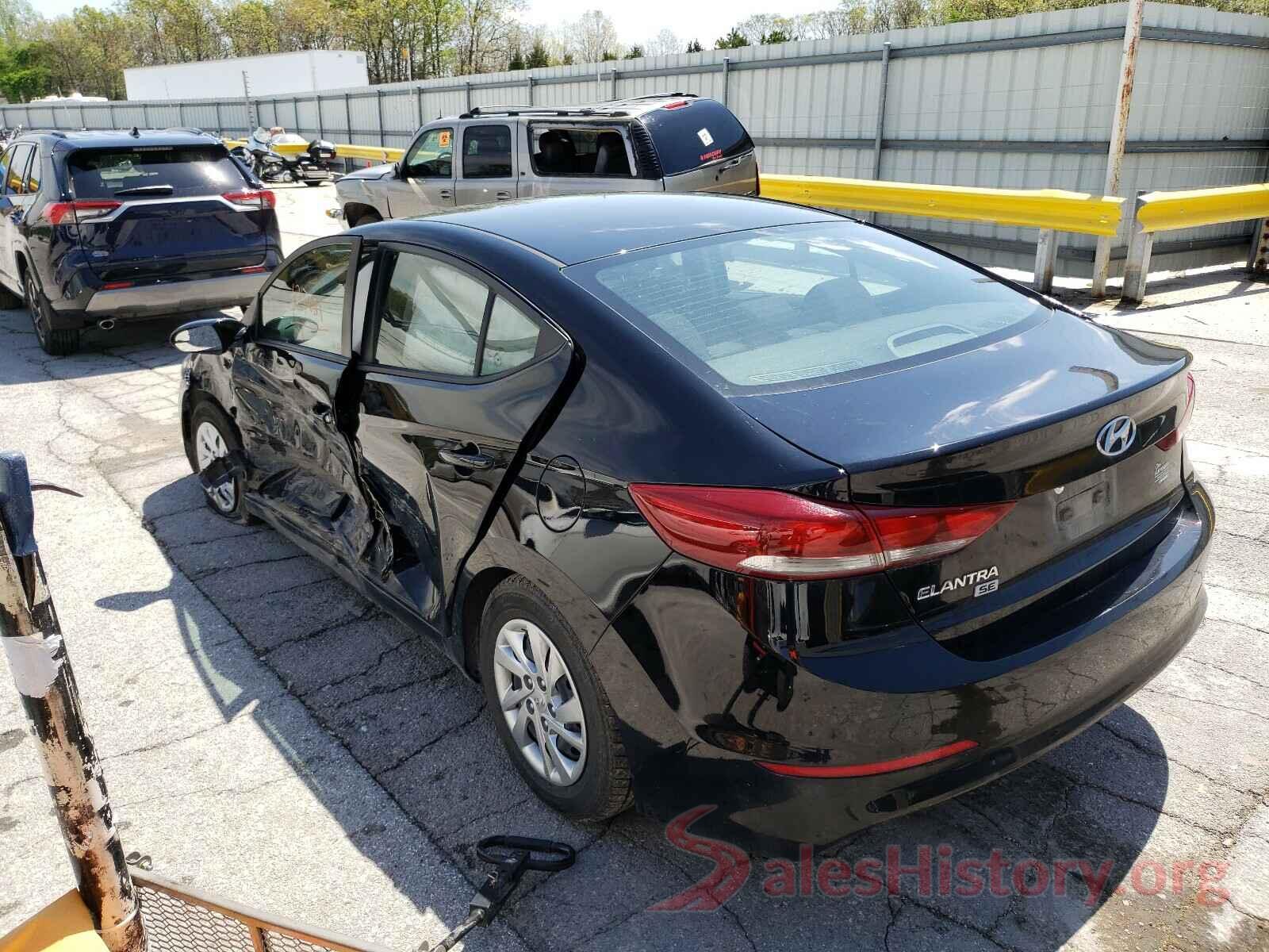 KMHD74LF7JU548281 2018 HYUNDAI ELANTRA