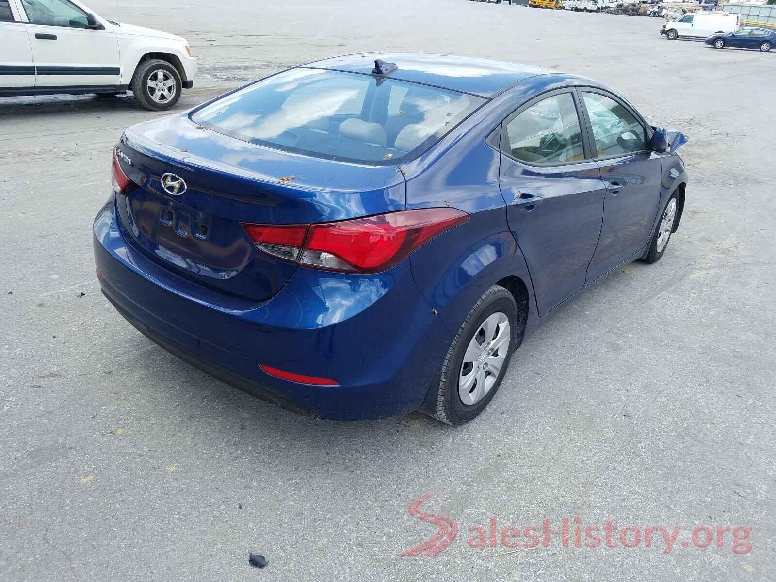 5NPDH4AE7GH792768 2016 HYUNDAI ELANTRA