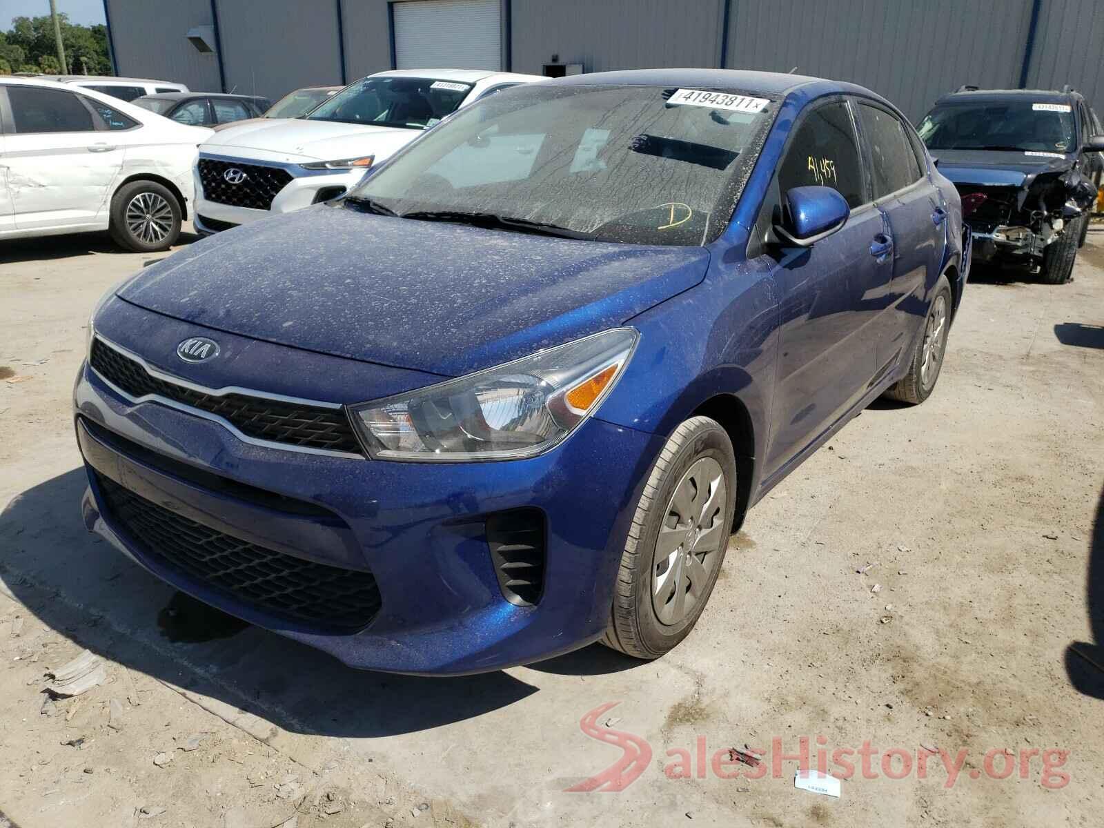 3KPA24AB2KE200491 2019 KIA RIO