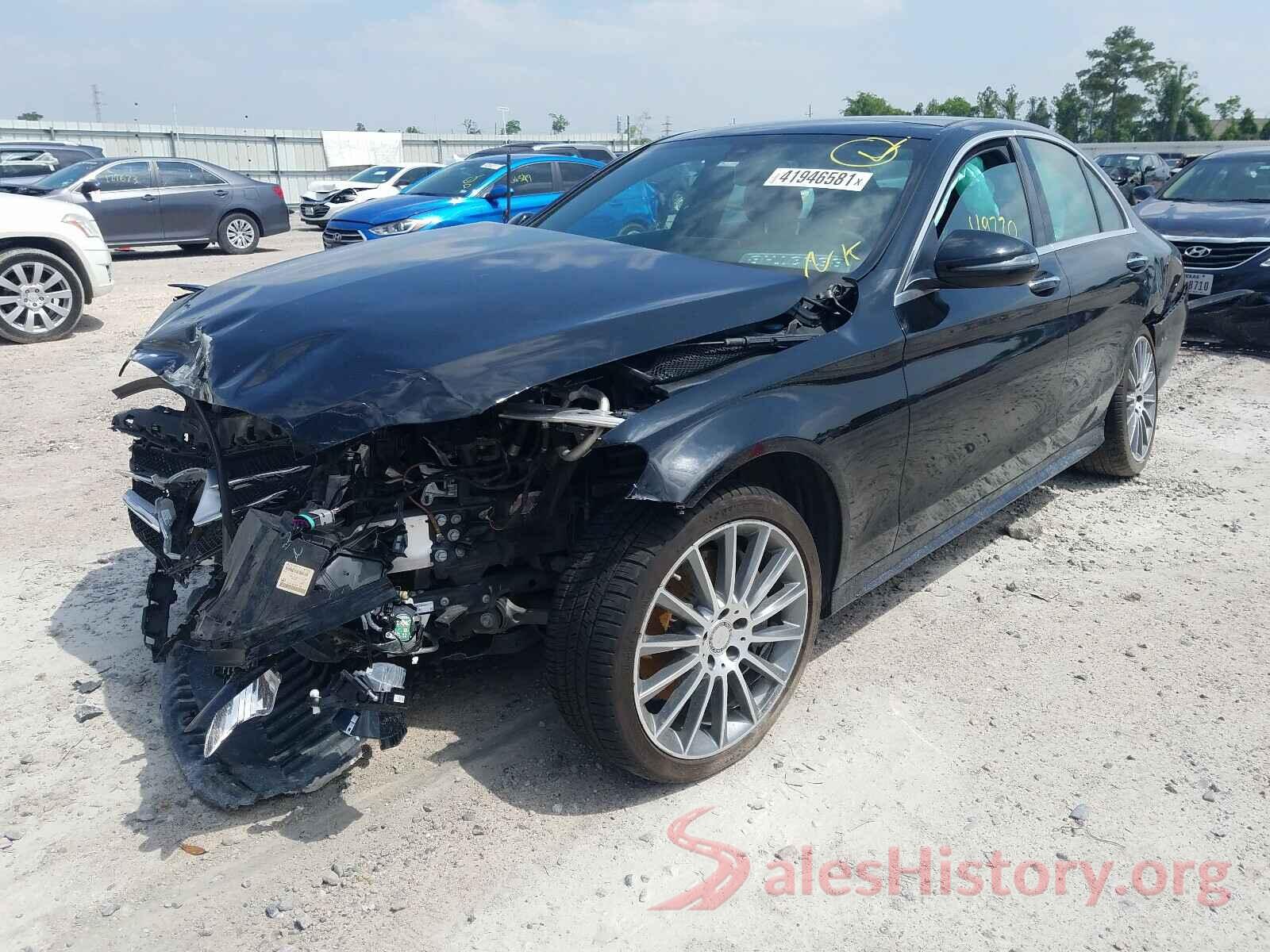 55SWF4JB7GU161410 2016 MERCEDES-BENZ C CLASS