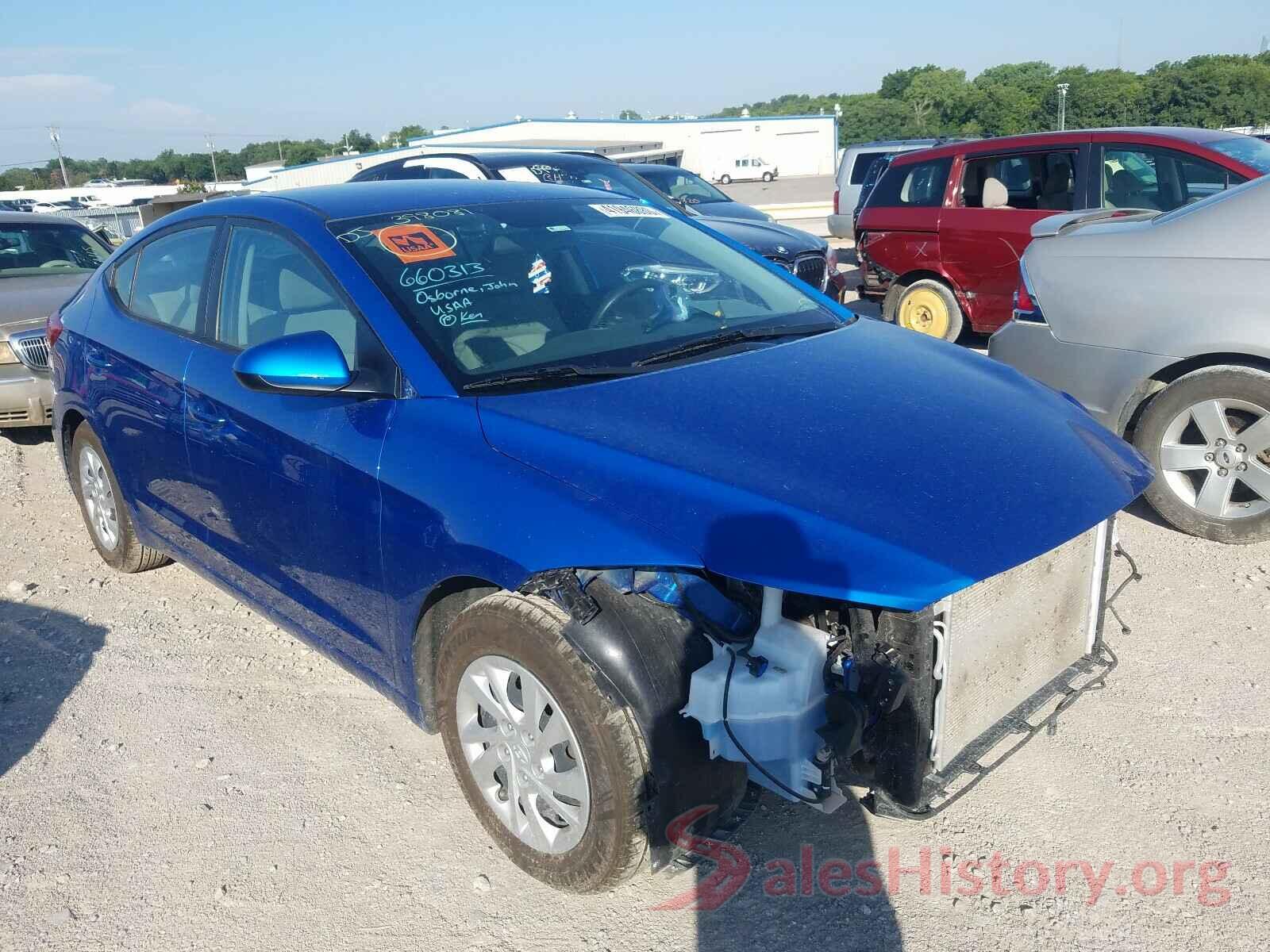 5NPD74LF6JH398081 2018 HYUNDAI ELANTRA