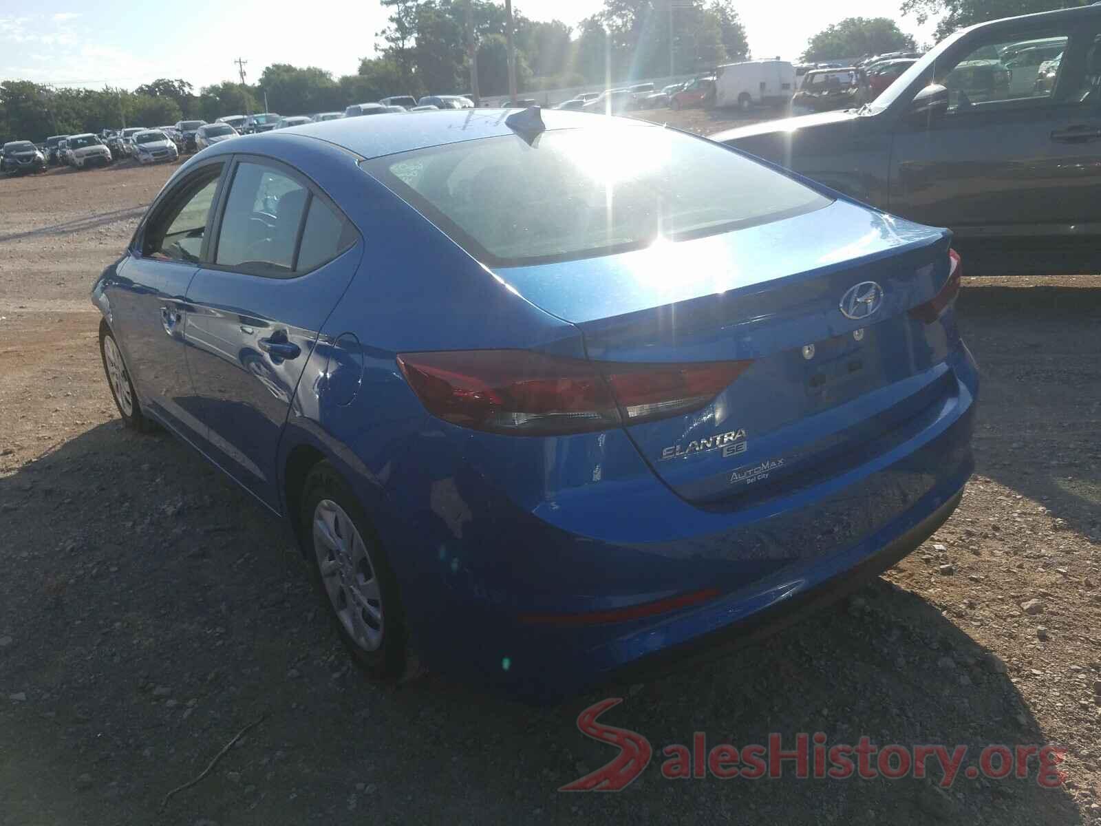 5NPD74LF6JH398081 2018 HYUNDAI ELANTRA