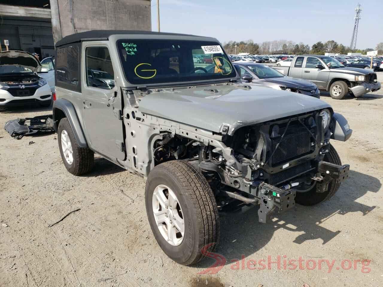 1C4GJXAN5JW283458 2018 JEEP WRANGLER