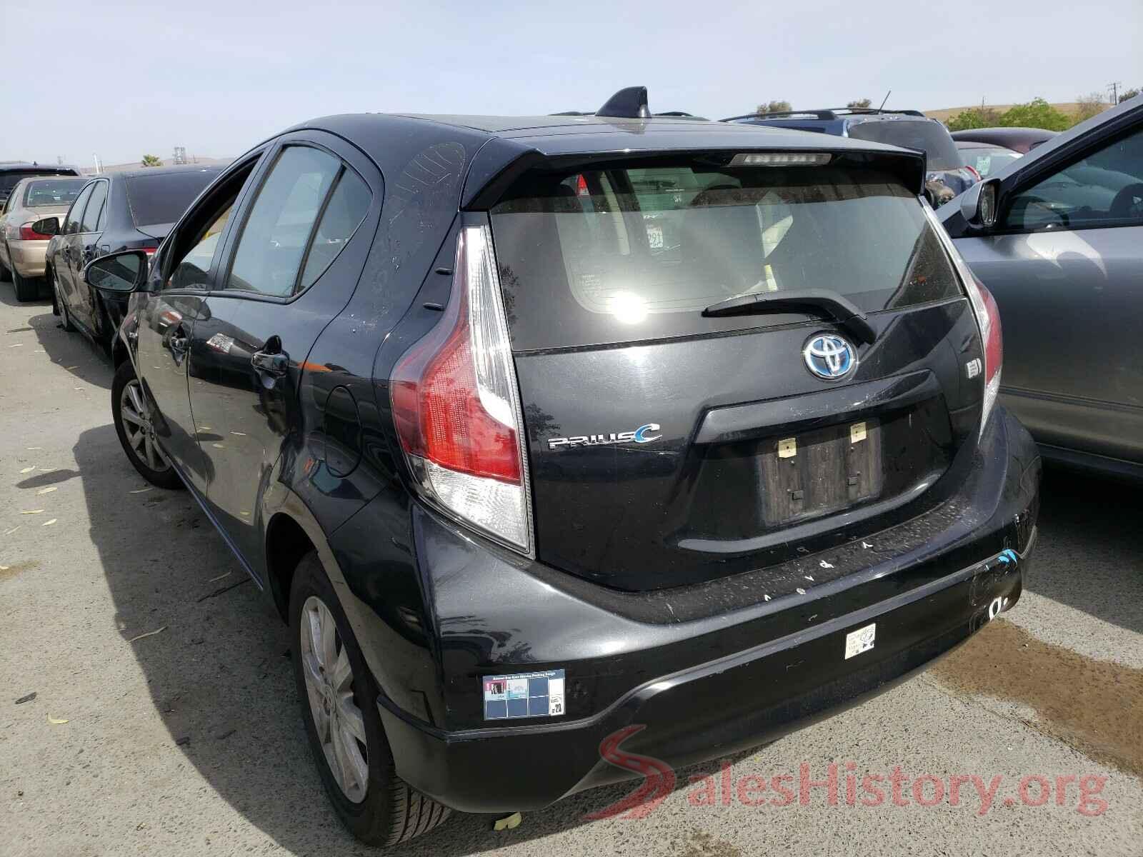 JTDKDTB33H1592960 2017 TOYOTA PRIUS