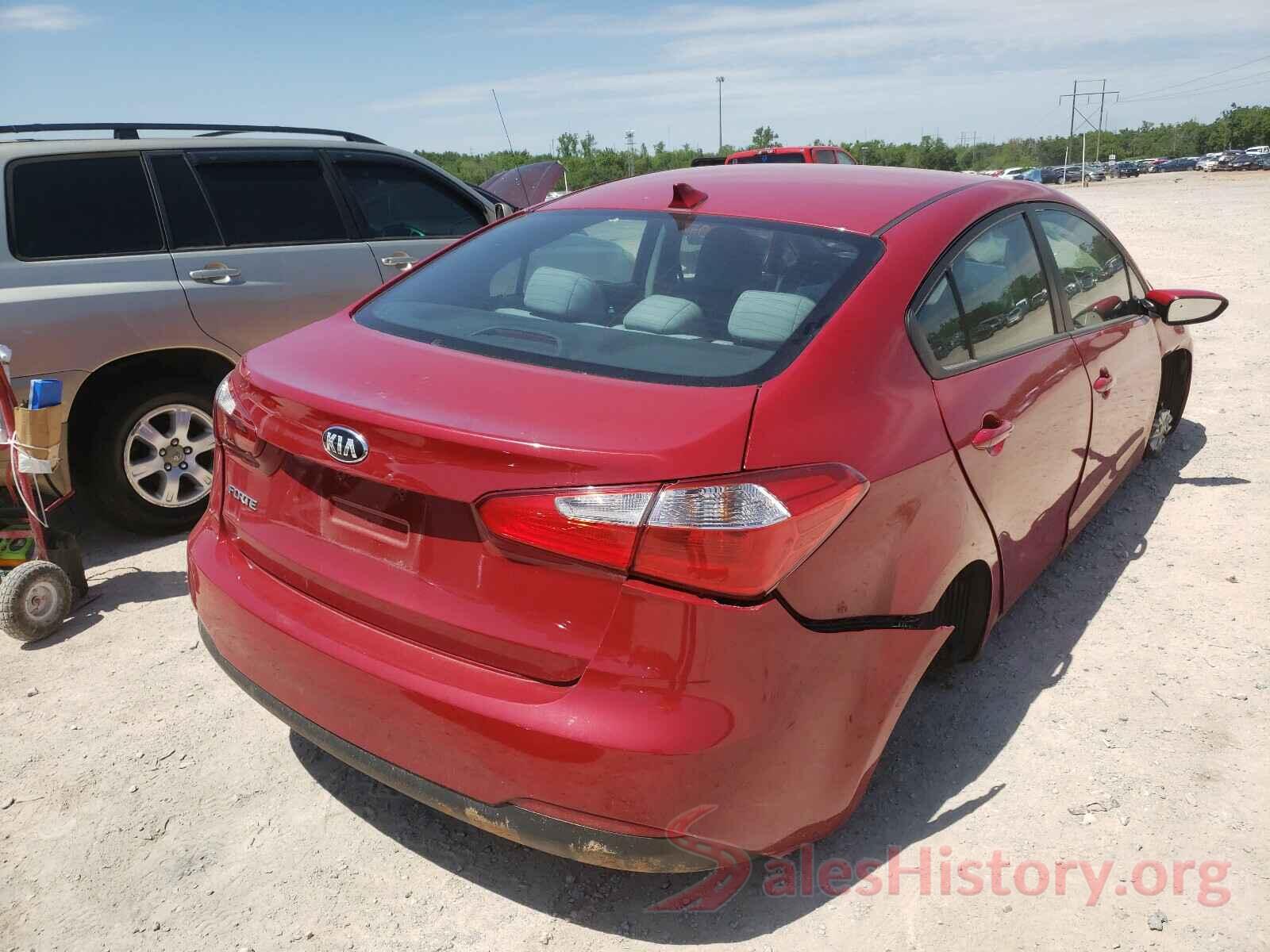 KNAFX4A68G5443085 2016 KIA FORTE