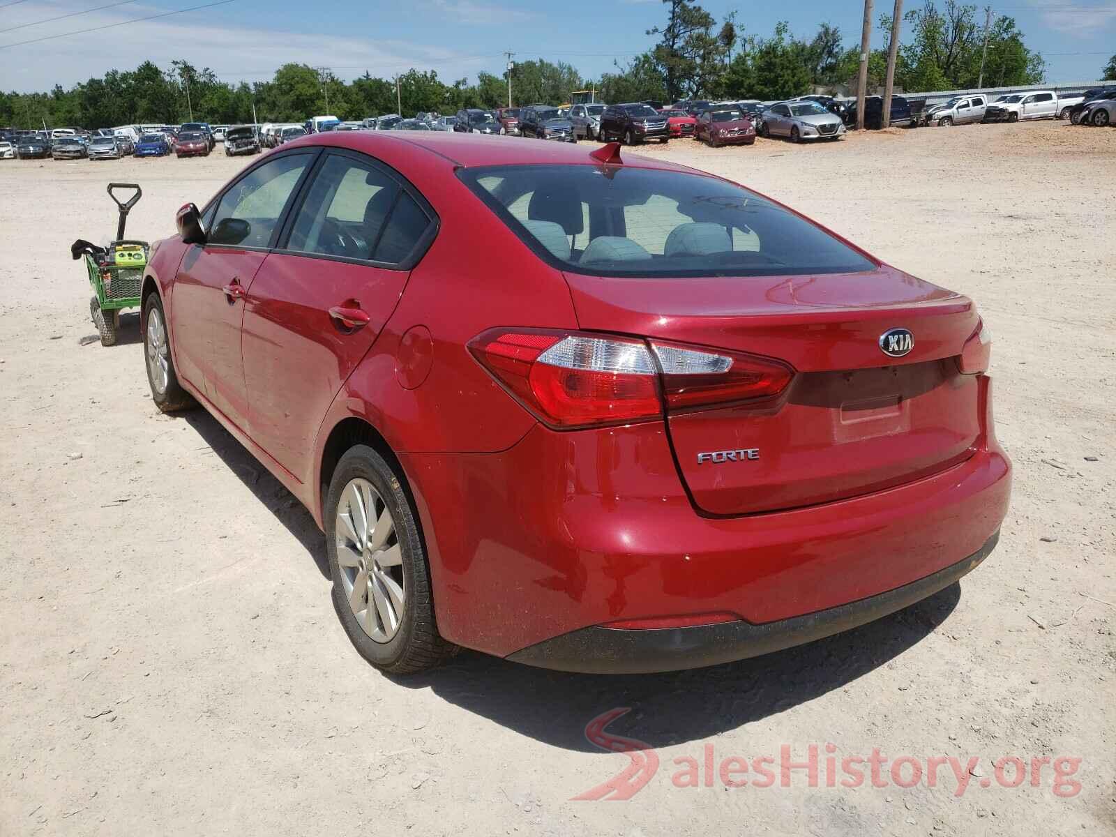 KNAFX4A68G5443085 2016 KIA FORTE