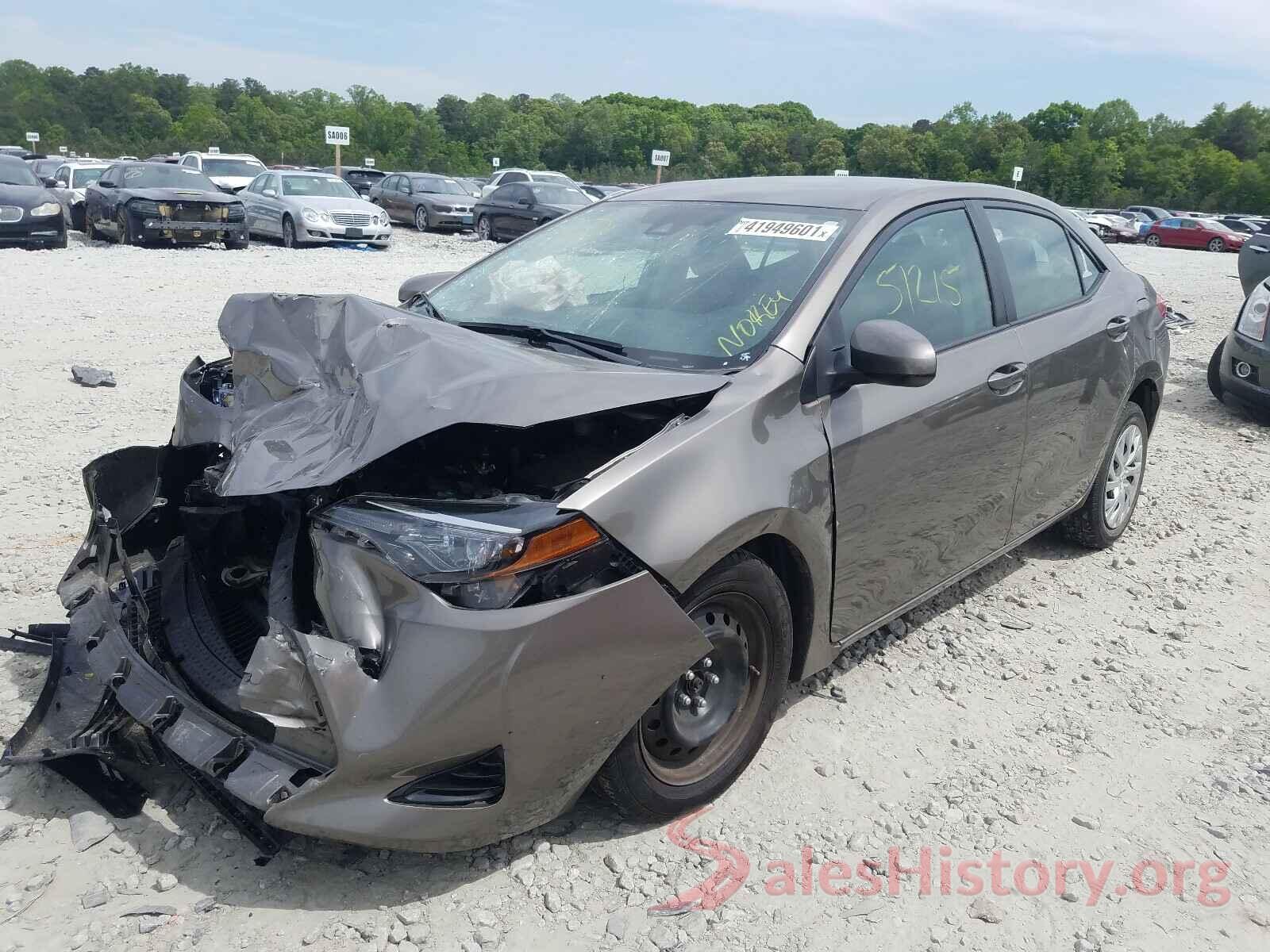 5YFBURHE1JP790353 2018 TOYOTA COROLLA