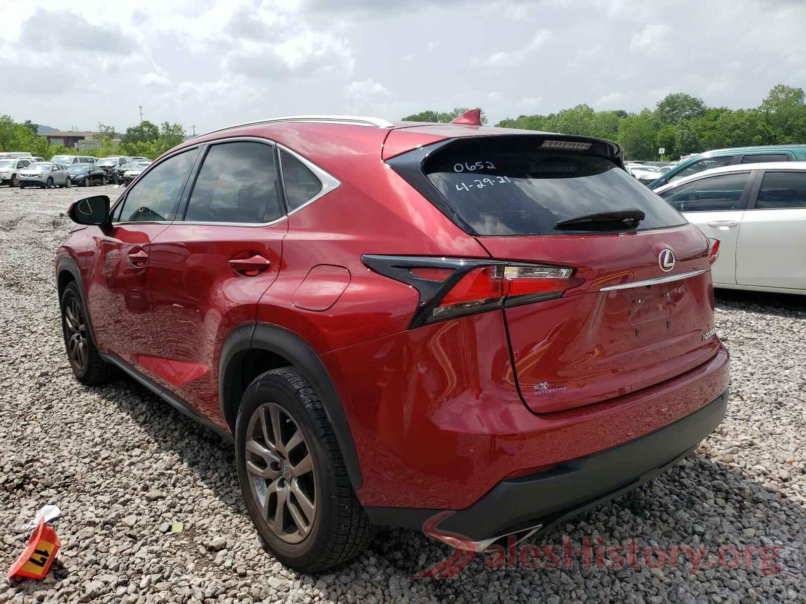 JTJYARBZXG2030652 2016 LEXUS NX