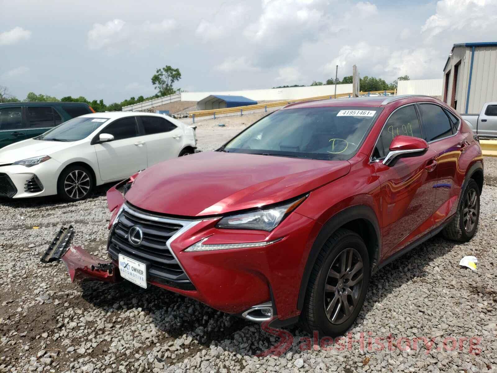 JTJYARBZXG2030652 2016 LEXUS NX