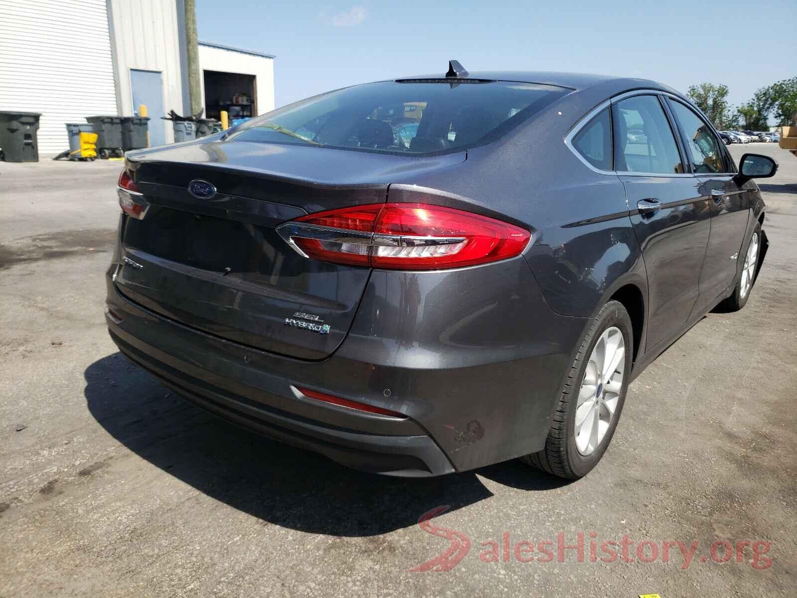 3FA6P0MU6KR123698 2019 FORD FUSION