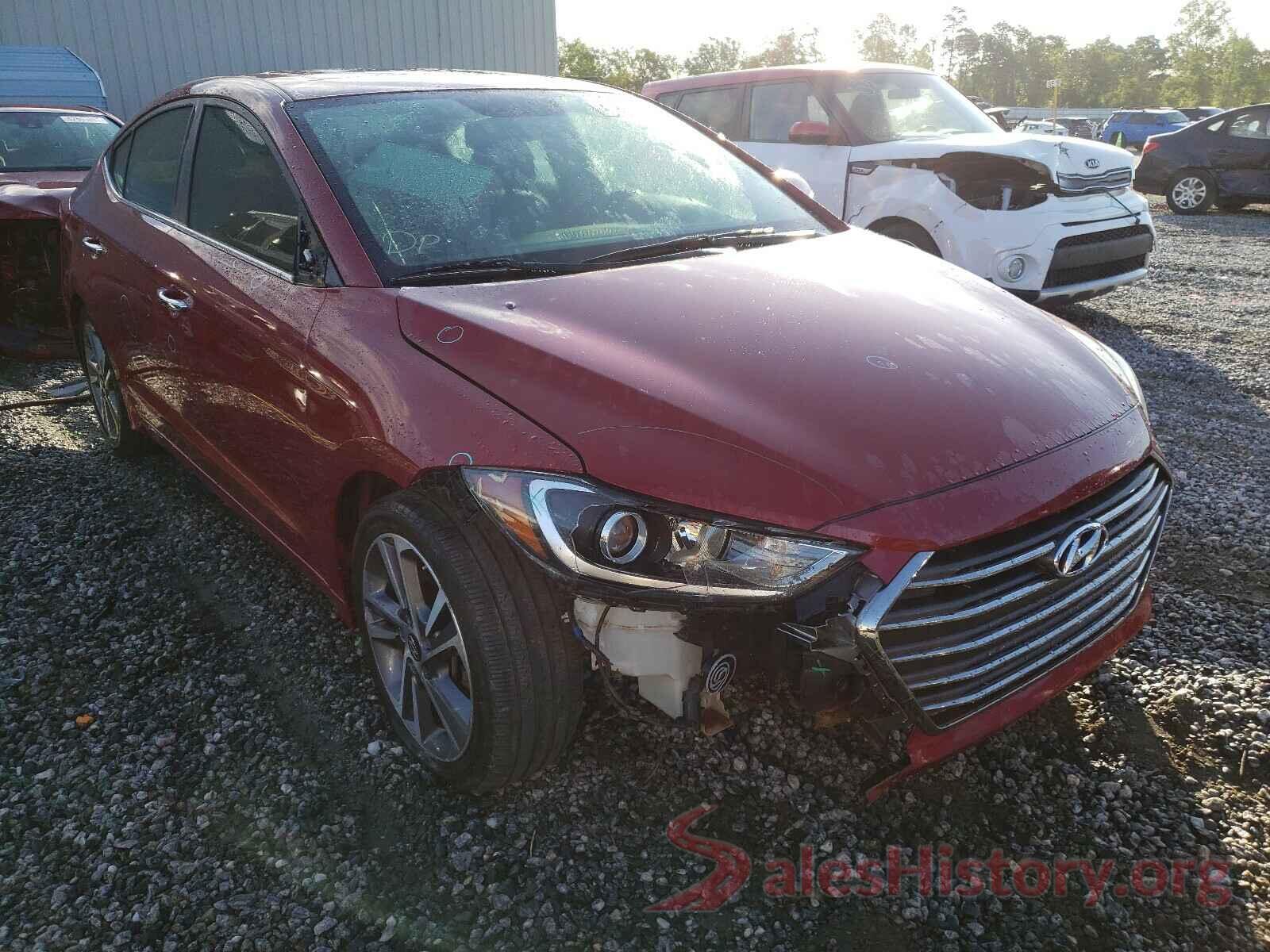 KMHD84LF1HU116602 2017 HYUNDAI ELANTRA