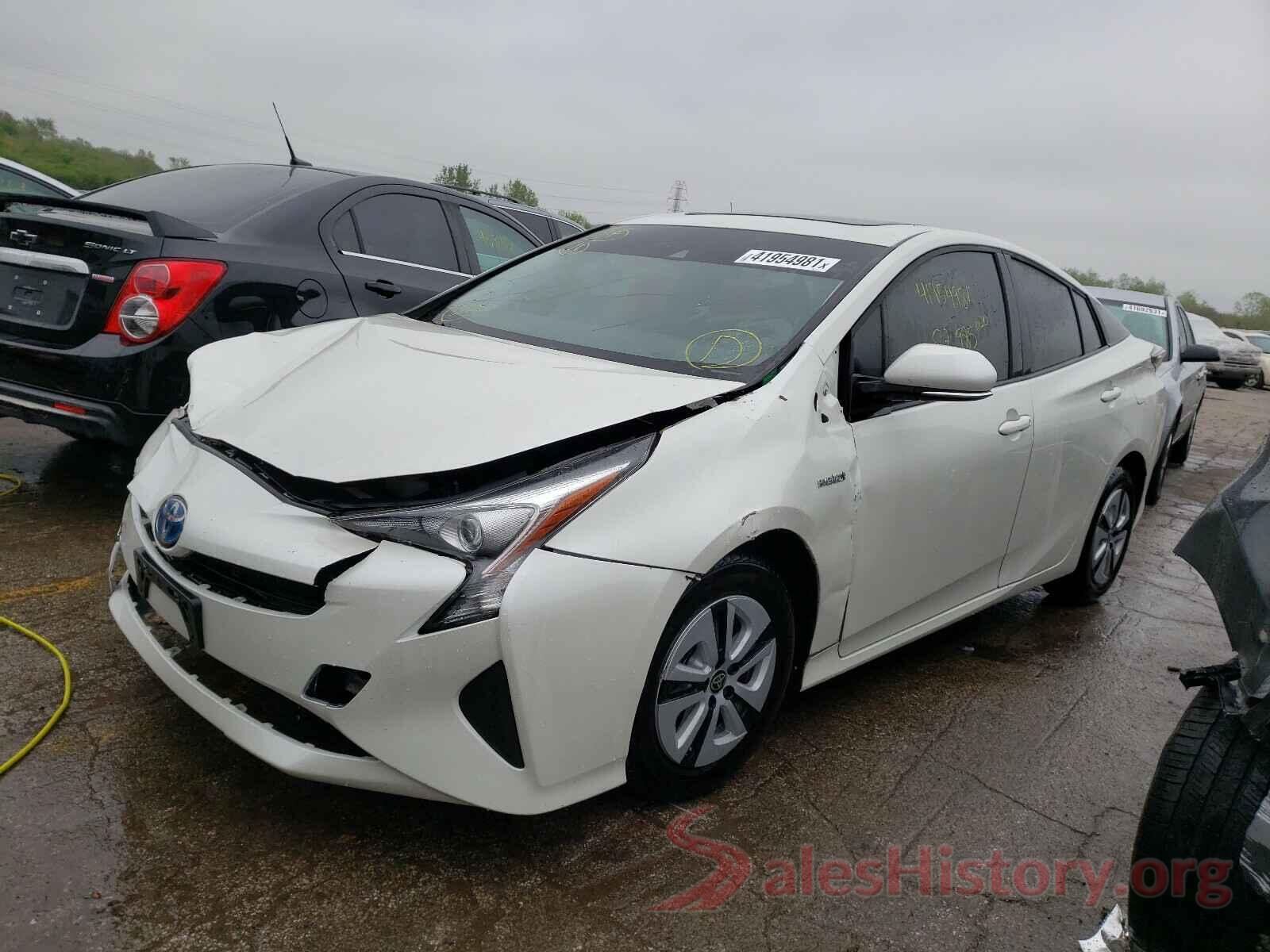 JTDKARFUXG3508991 2016 TOYOTA PRIUS