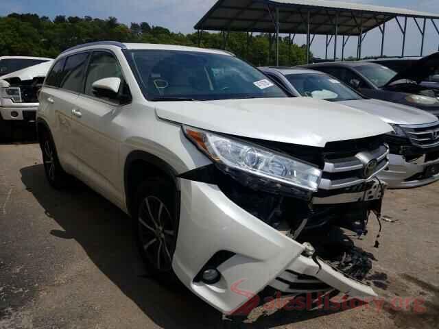 5TDKZRFH8HS215537 2017 TOYOTA HIGHLANDER