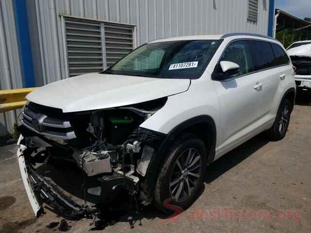 5TDKZRFH8HS215537 2017 TOYOTA HIGHLANDER