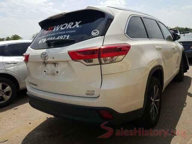 5TDKZRFH8HS215537 2017 TOYOTA HIGHLANDER