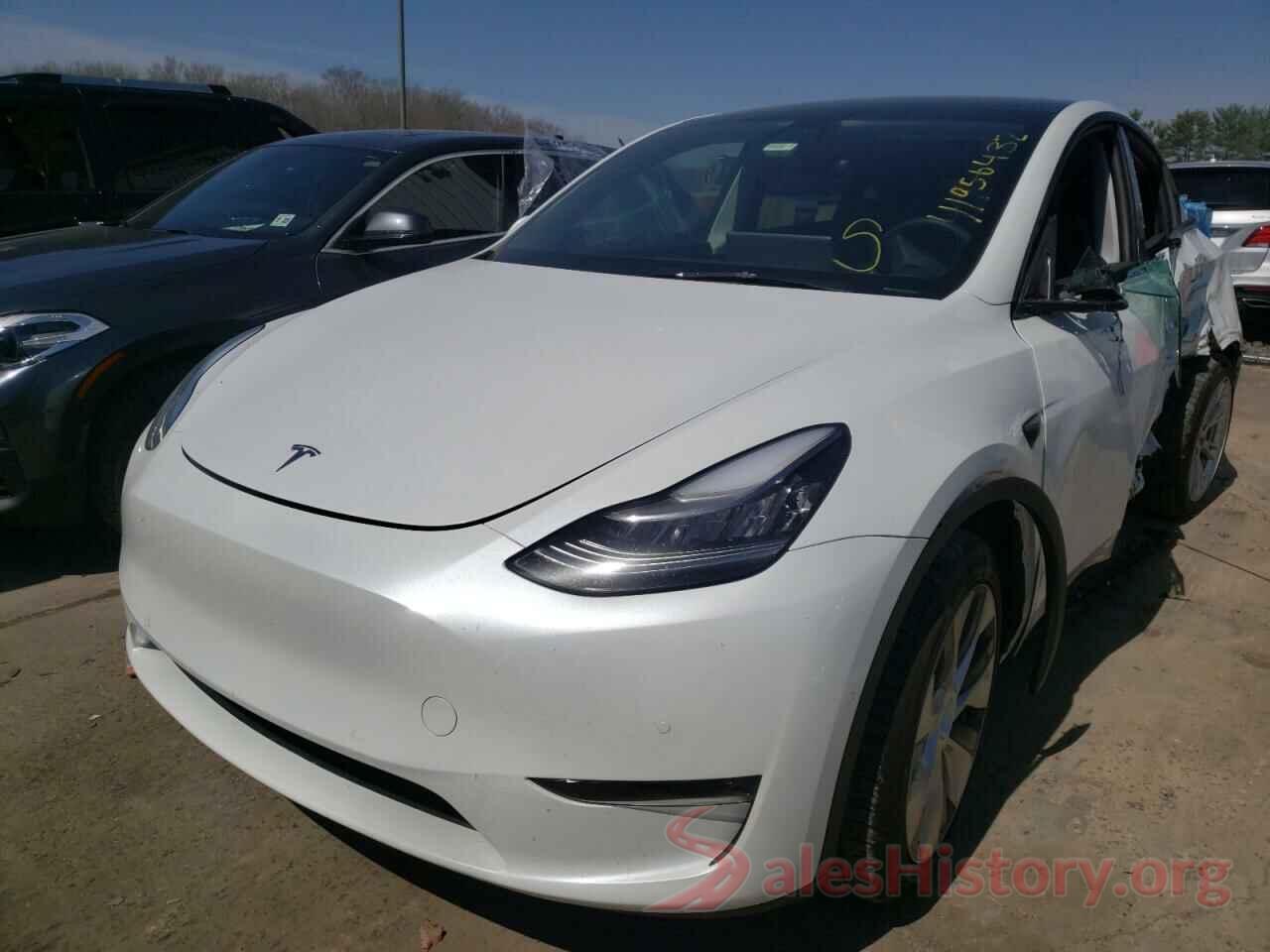 5YJYGDEE3MF122420 2021 TESLA MODEL Y