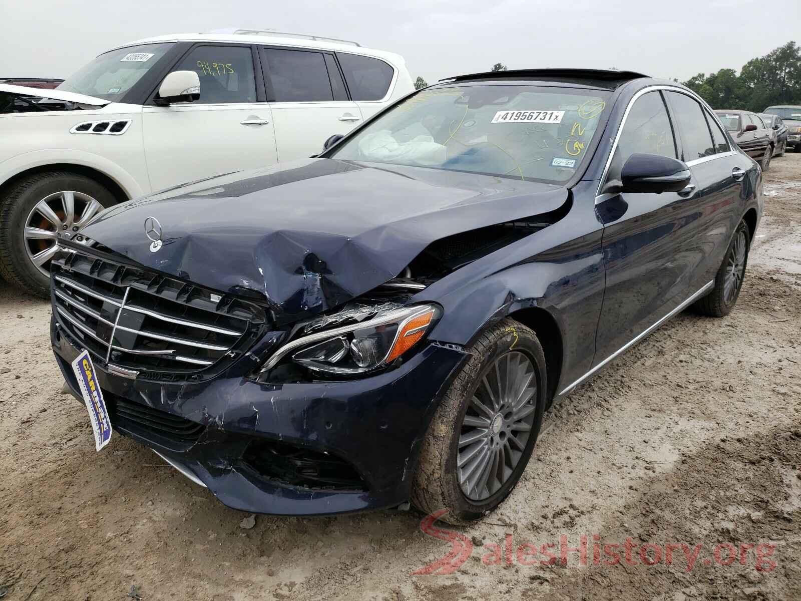 55SWF4JB7GU164680 2016 MERCEDES-BENZ C CLASS