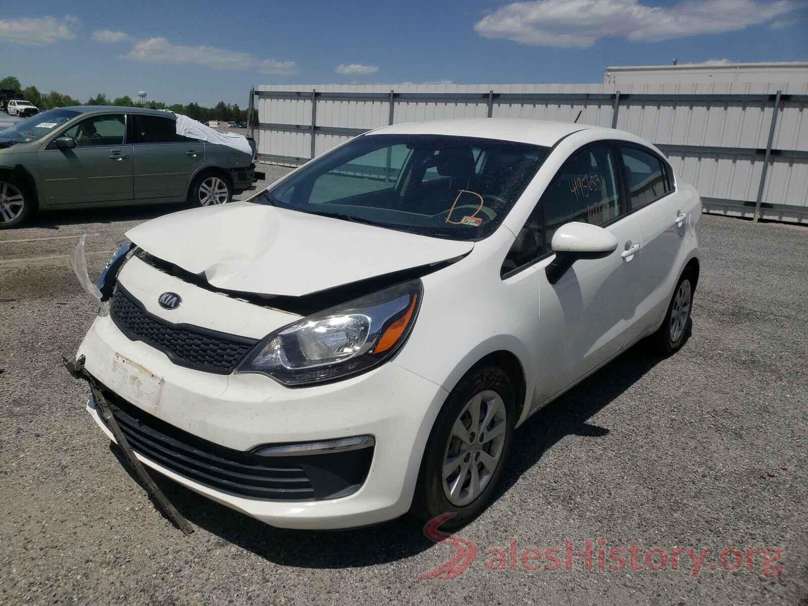 KNADM4A35G6554757 2016 KIA RIO