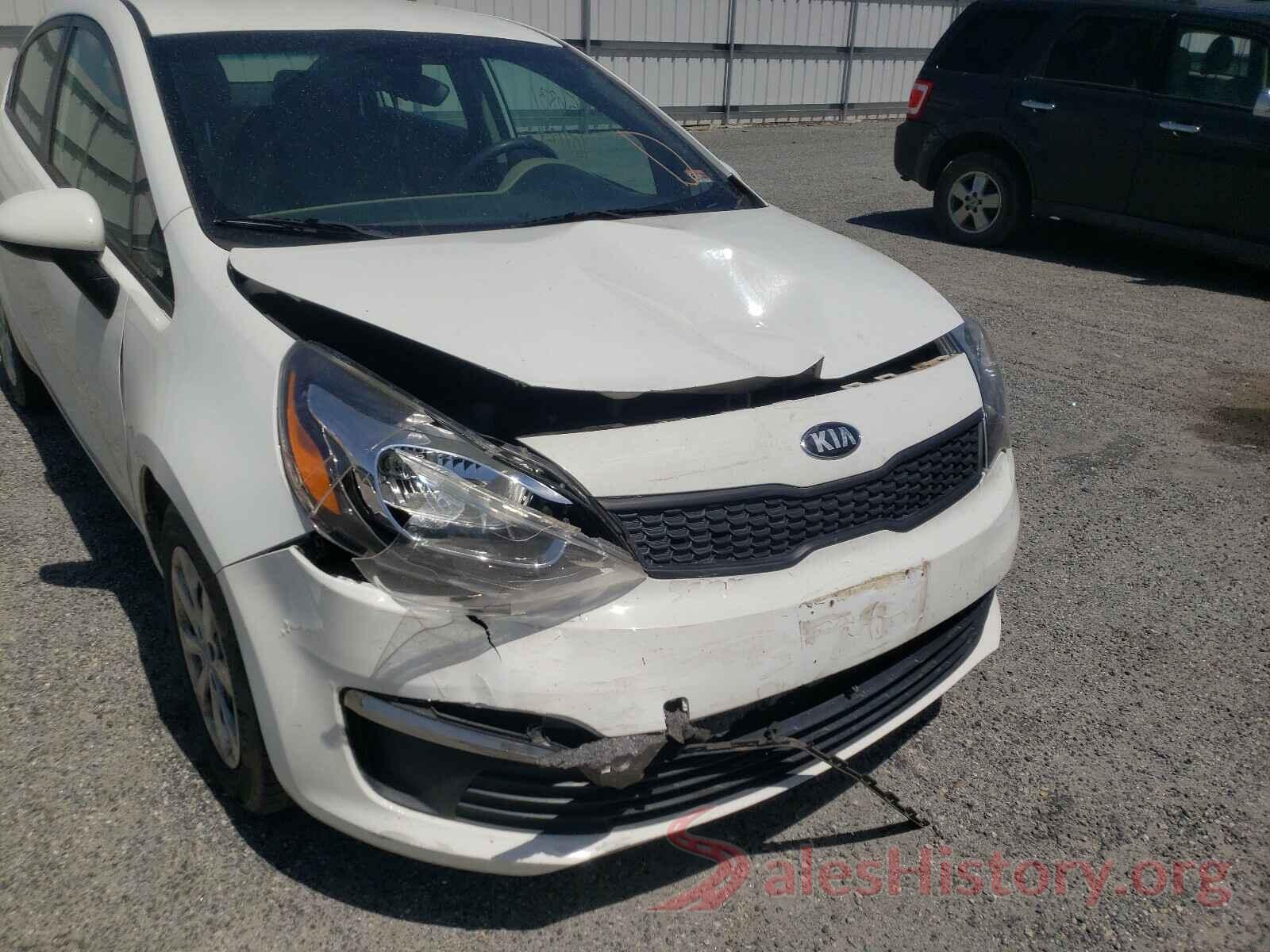 KNADM4A35G6554757 2016 KIA RIO