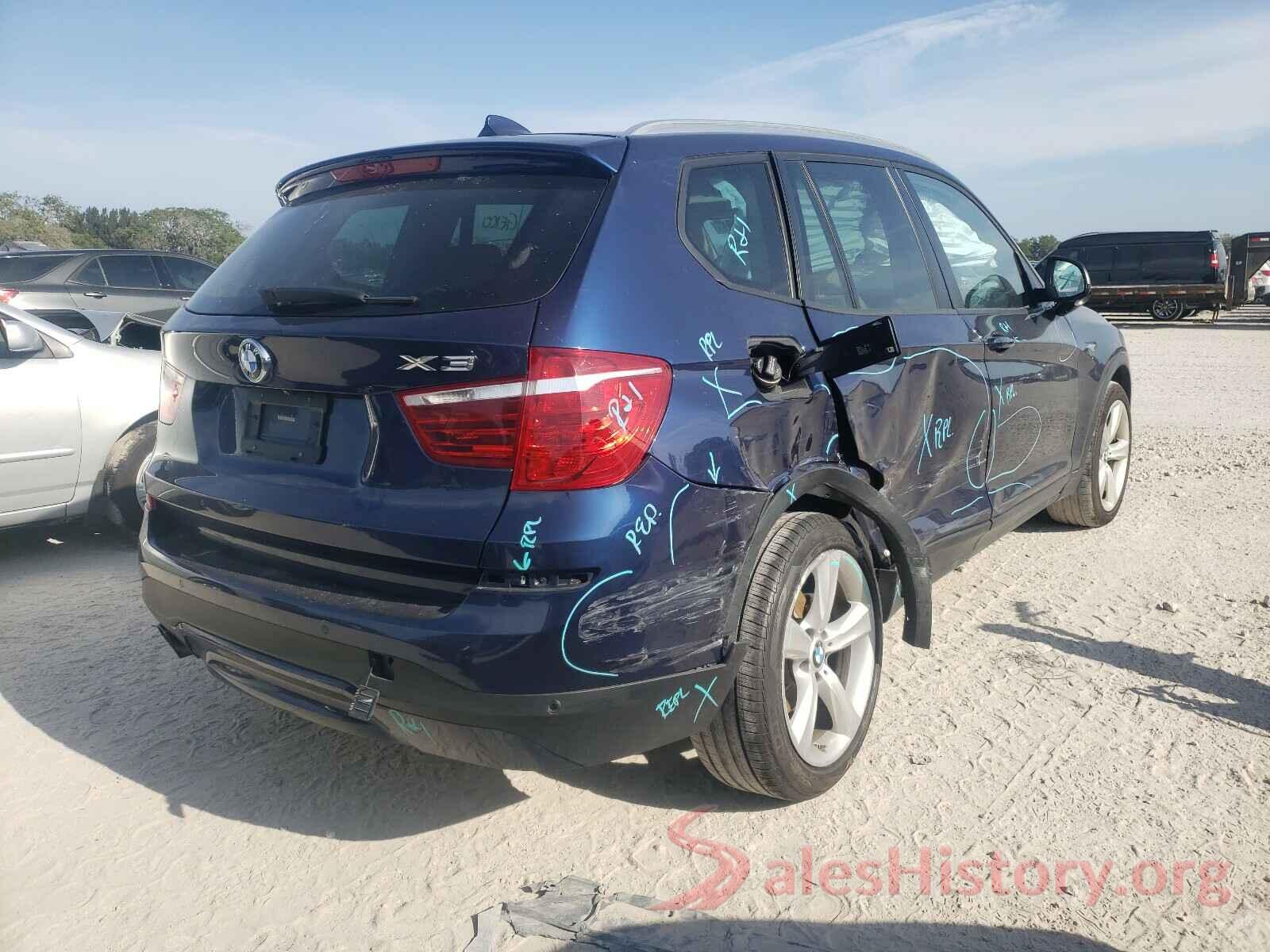 5UXWZ7C59H0V85574 2017 BMW X3