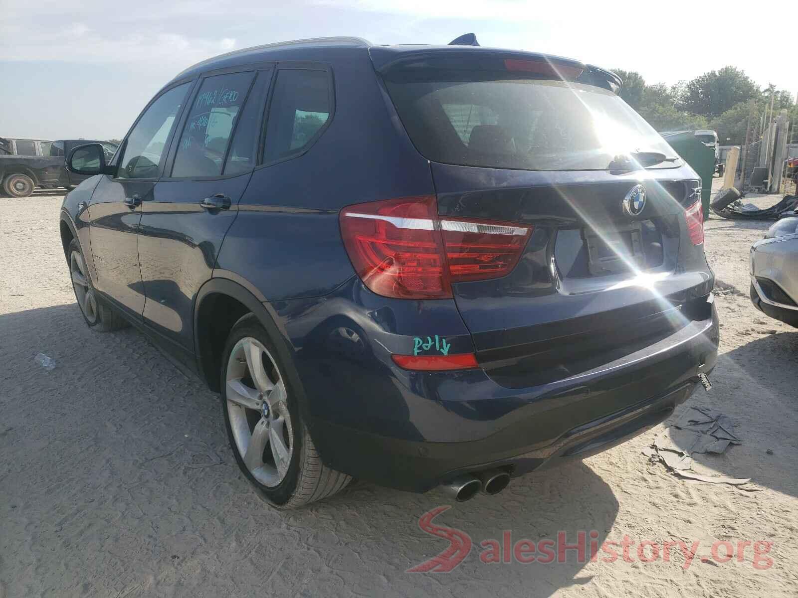 5UXWZ7C59H0V85574 2017 BMW X3