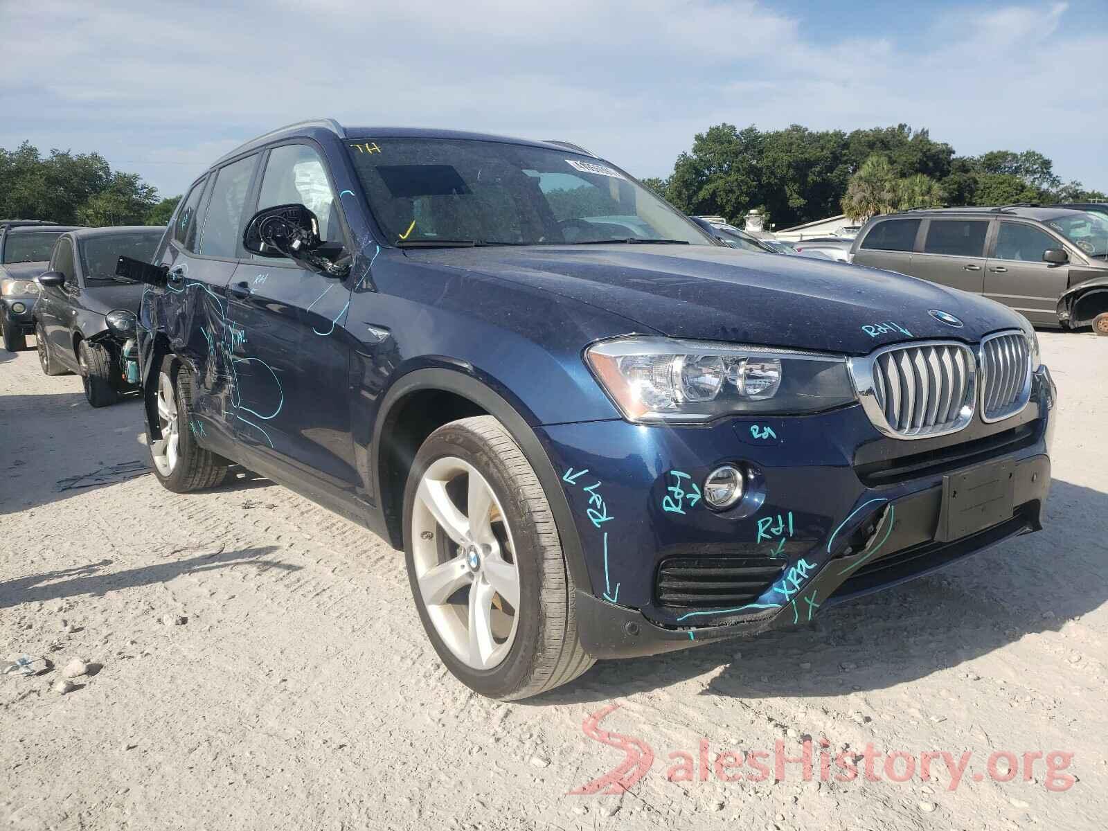 5UXWZ7C59H0V85574 2017 BMW X3