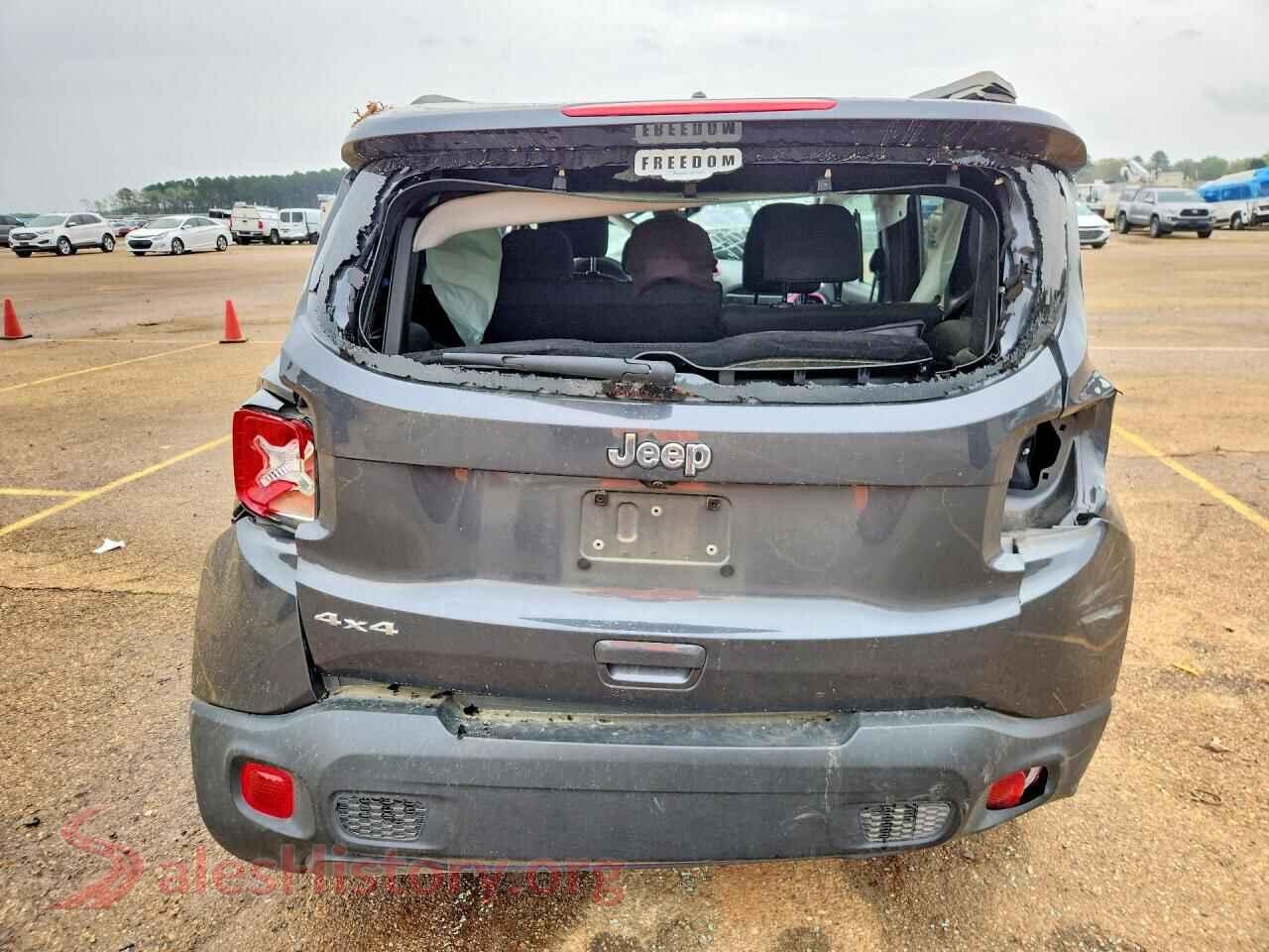 2023 JEEP RENEGADE VIN ZACNJDB1XPPP60714, left side view