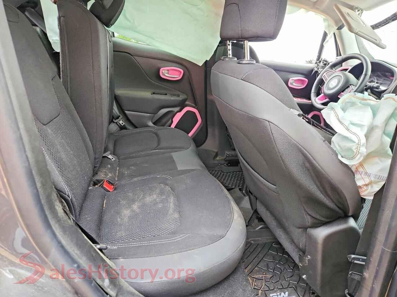 2023 JEEP RENEGADE VIN ZACNJDB1XPPP60714, odometer mileage