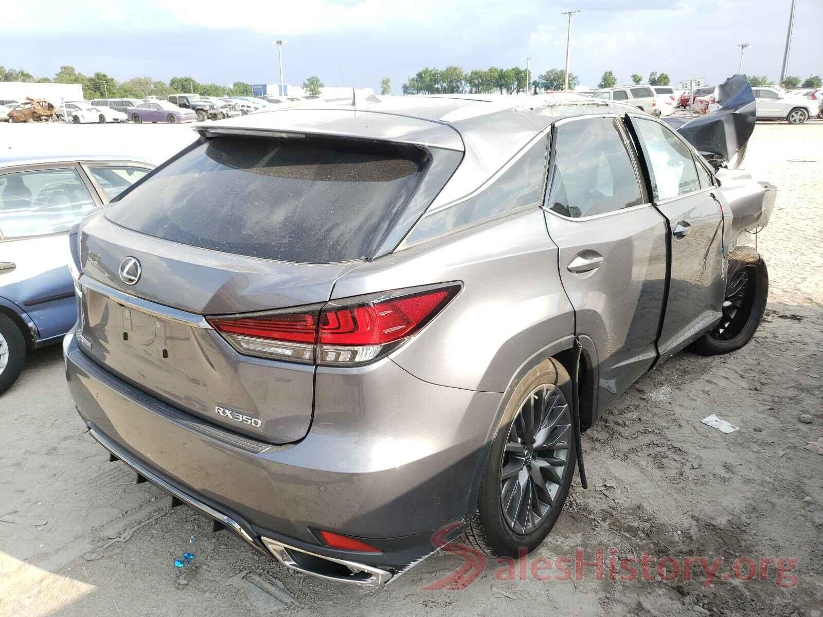 2T2YZMDAXLC235384 2020 LEXUS RX350