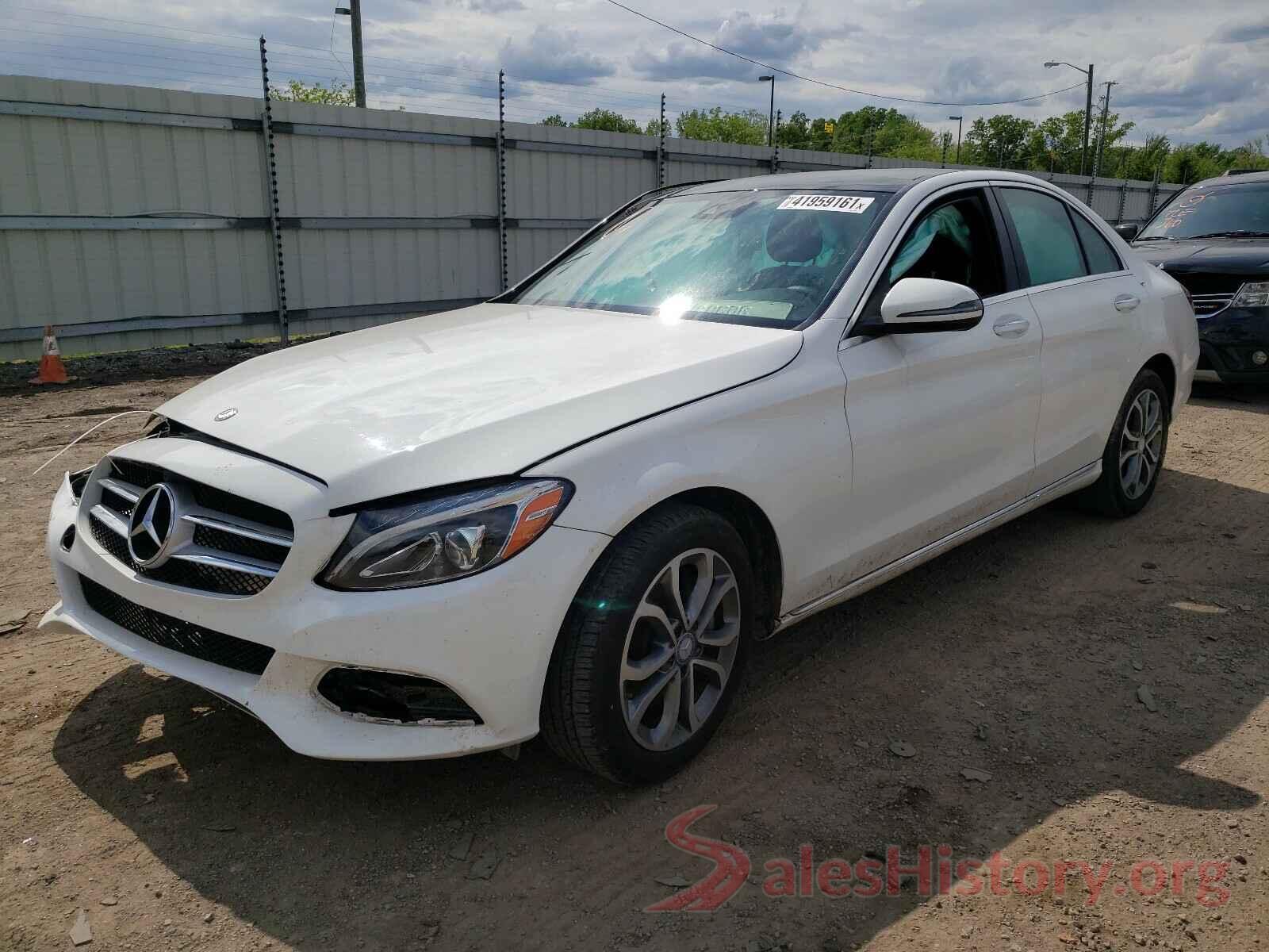 55SWF4KB0HU203075 2017 MERCEDES-BENZ C CLASS