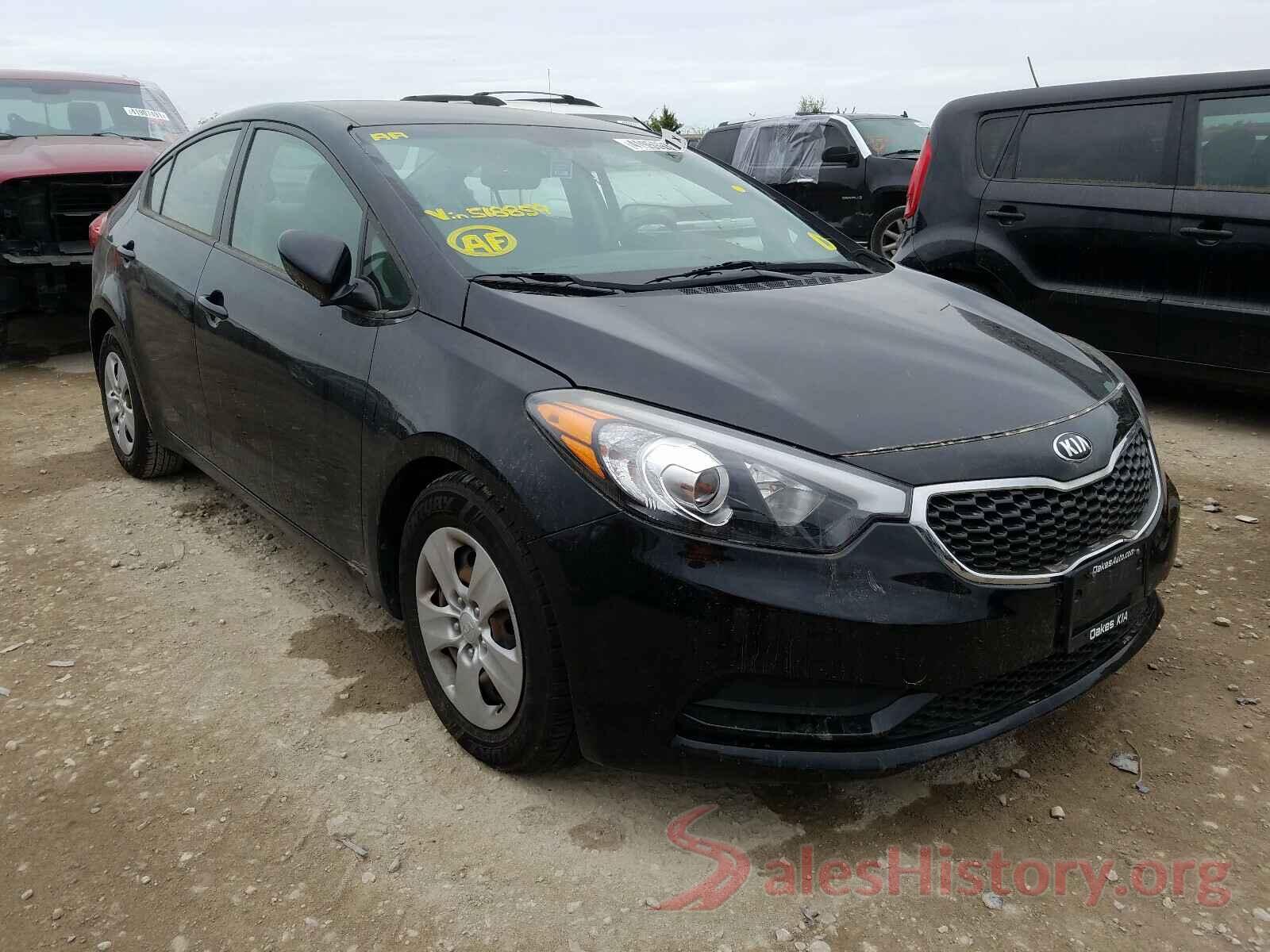 KNAFK4A60G5518859 2016 KIA FORTE