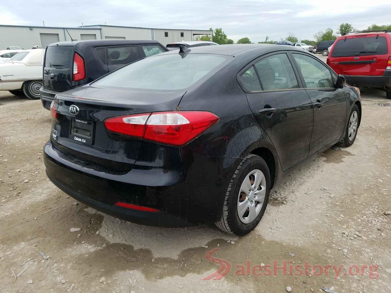 KNAFK4A60G5518859 2016 KIA FORTE