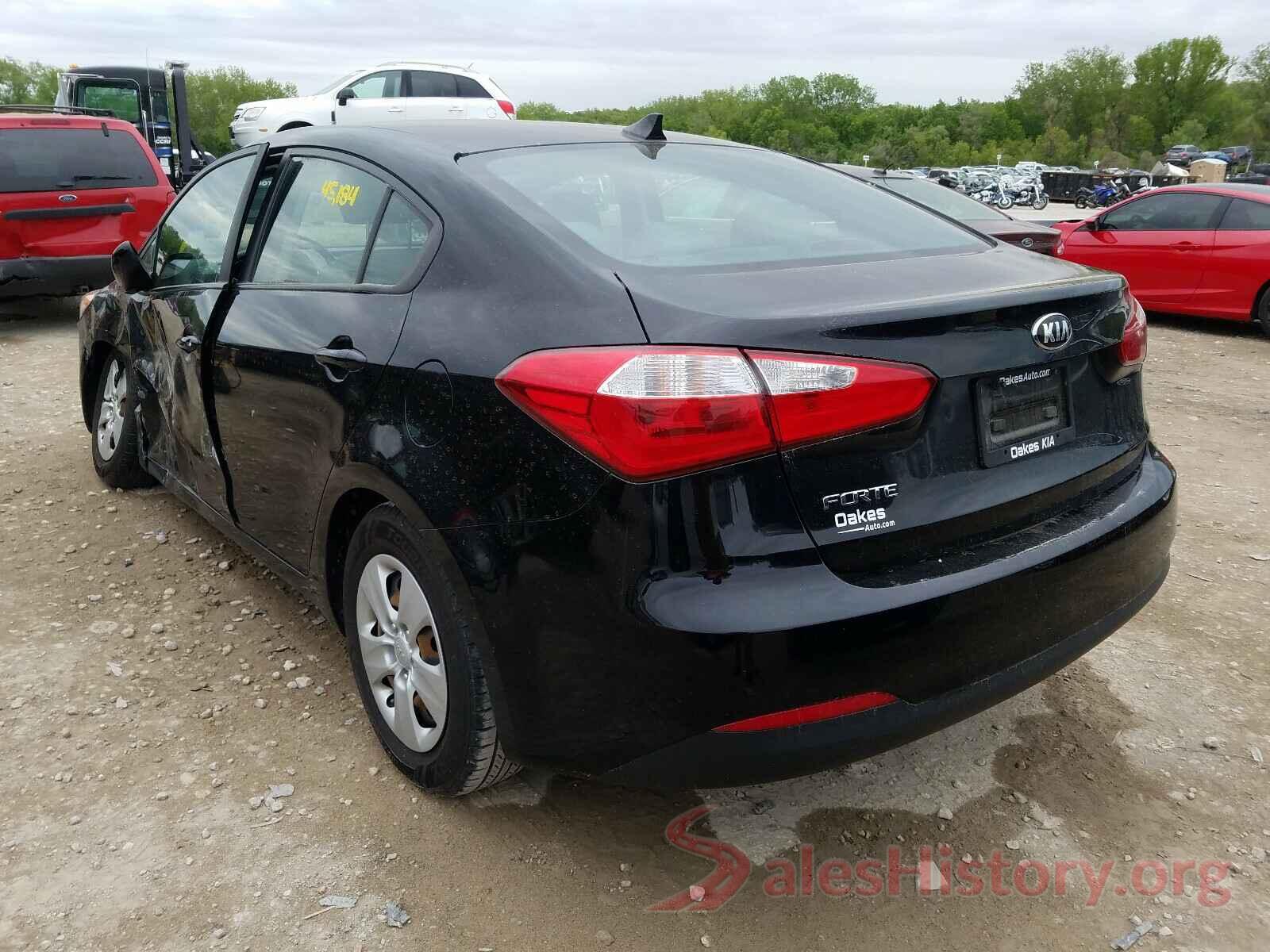 KNAFK4A60G5518859 2016 KIA FORTE