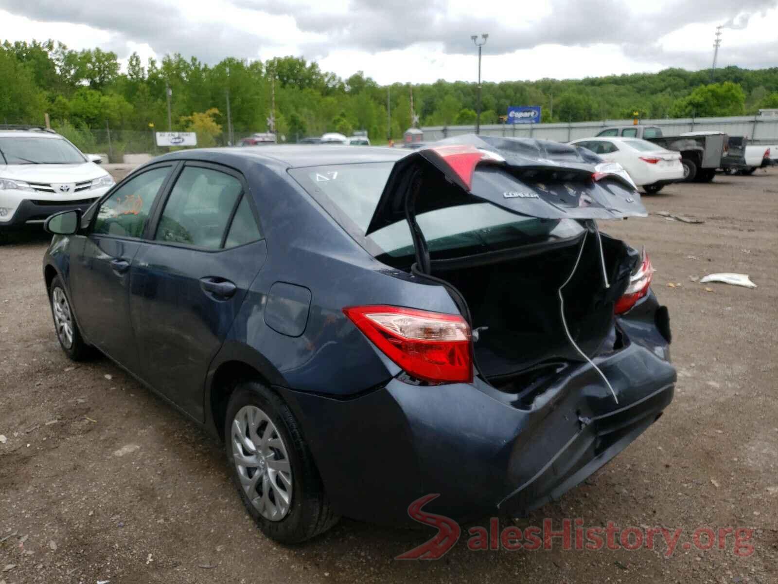 2T1BURHE5KC155203 2019 TOYOTA COROLLA