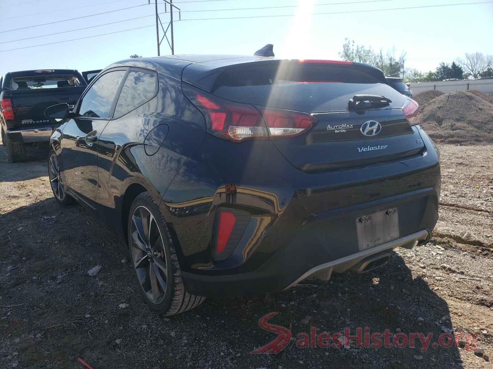 KMHTG6AF0KU007164 2019 HYUNDAI VELOSTER