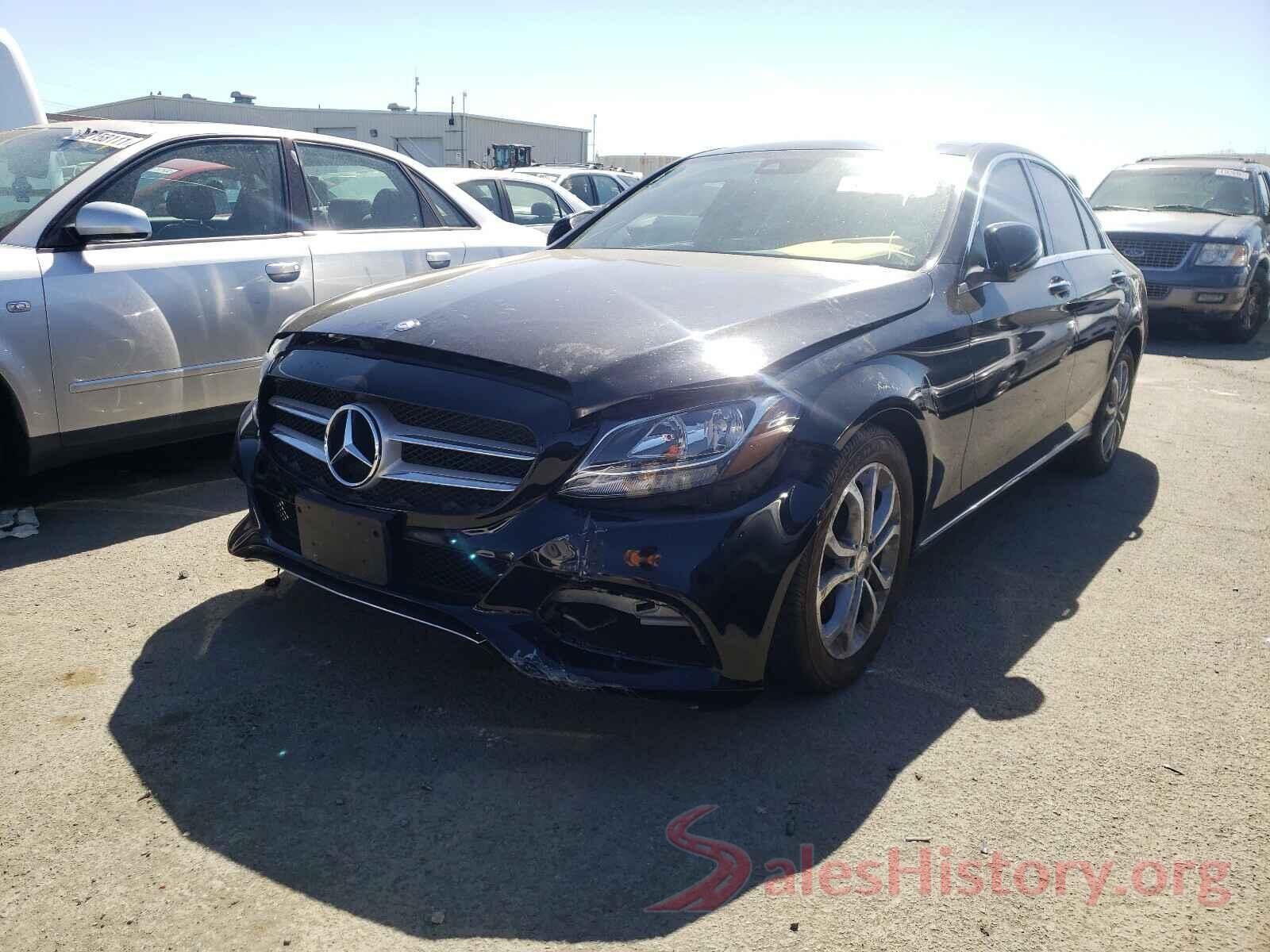 55SWF4JB3GU116206 2016 MERCEDES-BENZ C CLASS