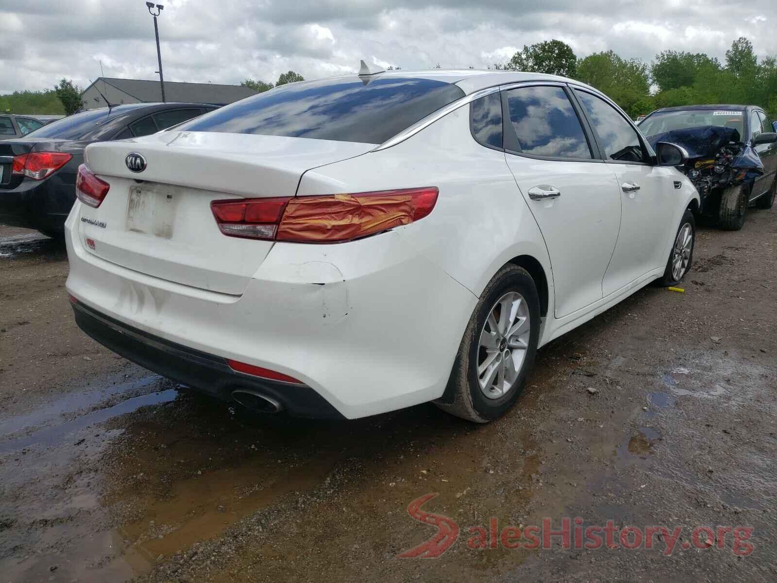 KNAGT4L38G5070830 2016 KIA OPTIMA