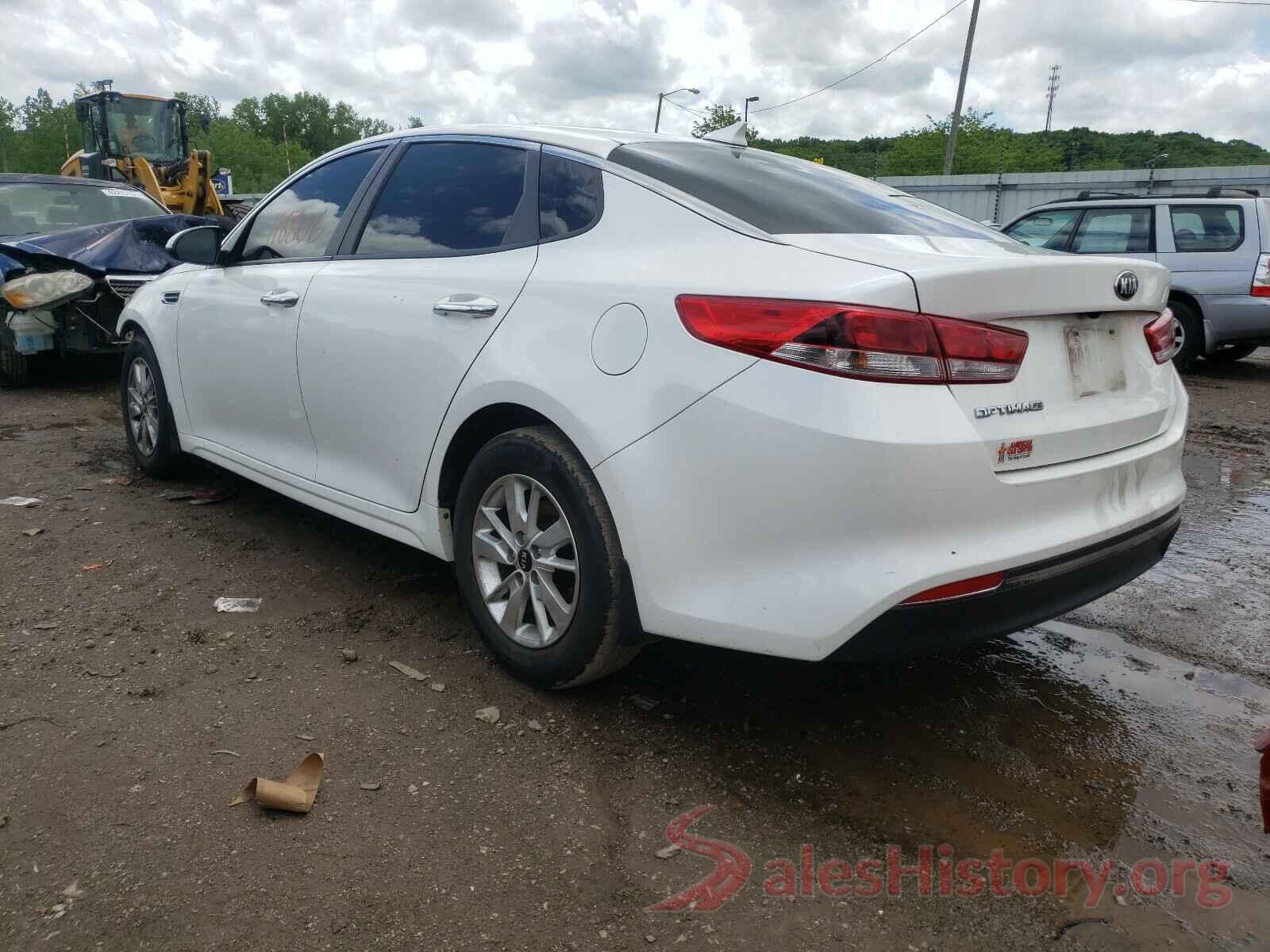 KNAGT4L38G5070830 2016 KIA OPTIMA