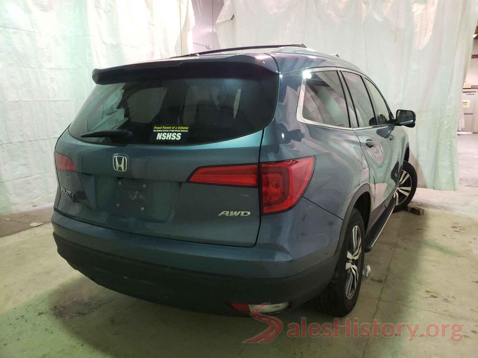 5FNYF6H81GB007436 2016 HONDA PILOT