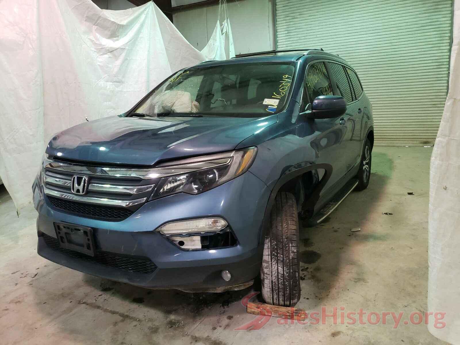 5FNYF6H81GB007436 2016 HONDA PILOT